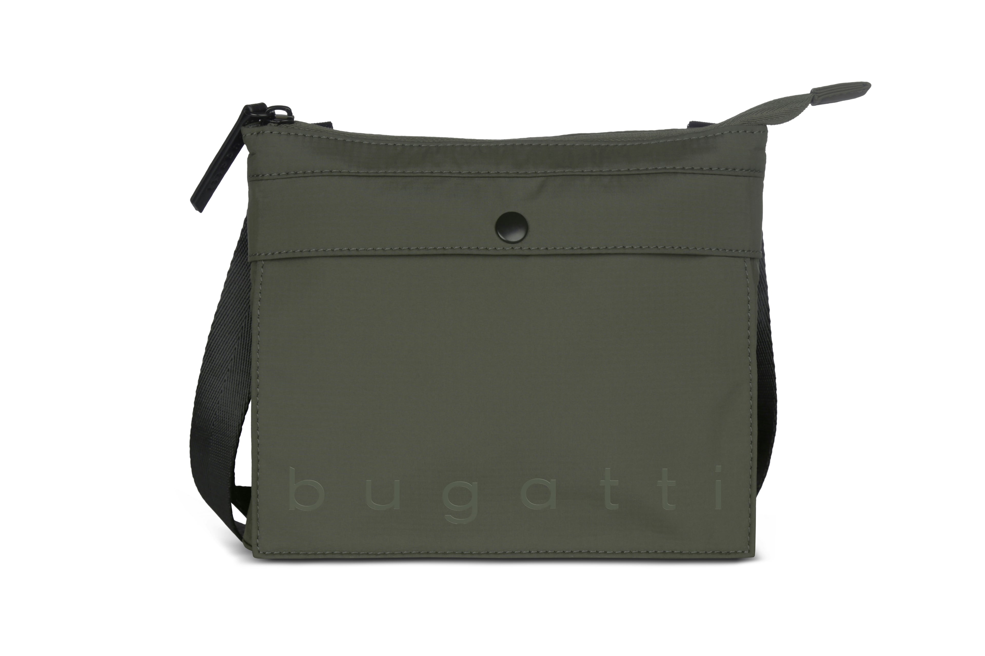 Bugatti Legere Schultertasche klein, olive – Ansicht 2