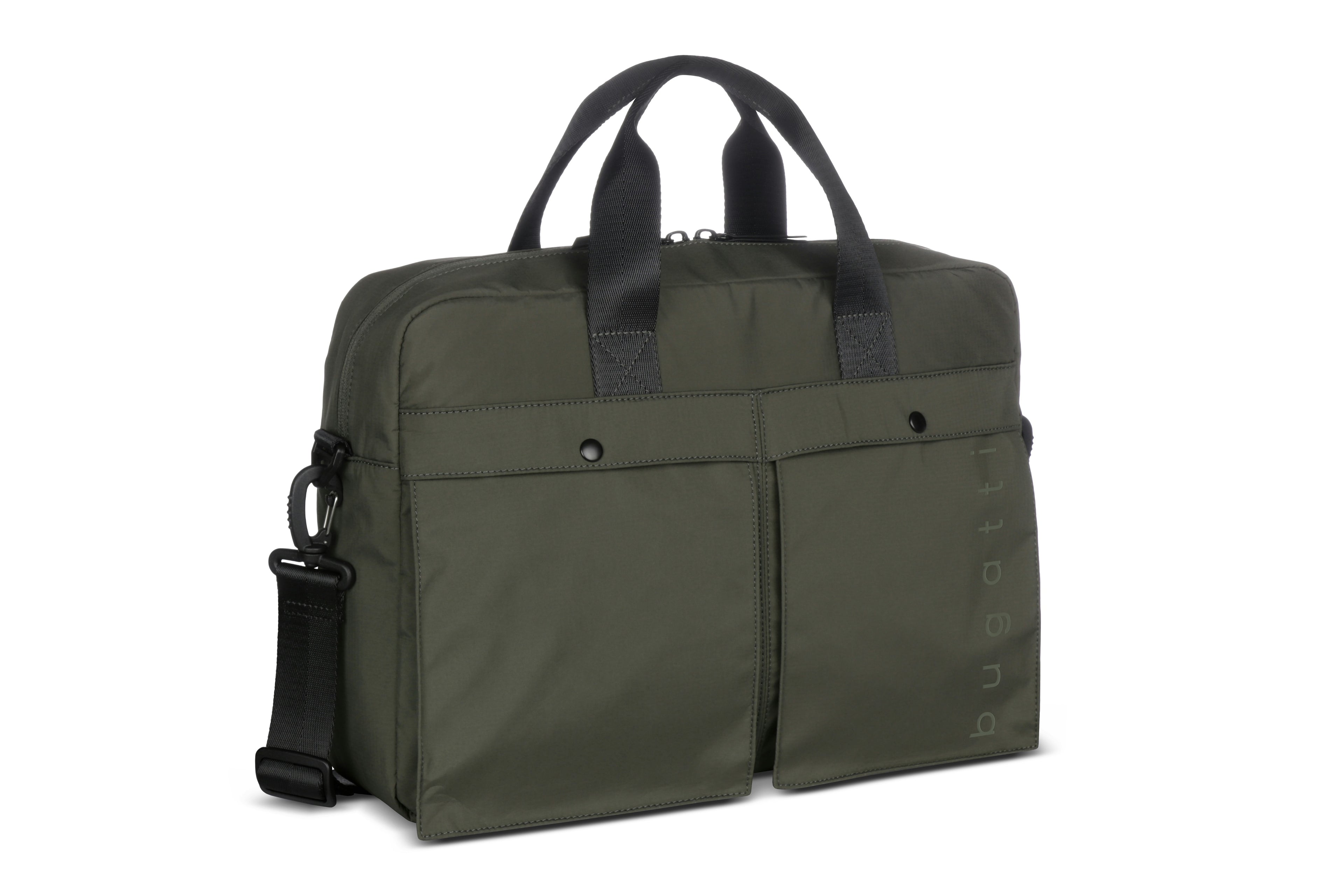 Bugatti Legere Aktentasche, olive – Ansicht 3