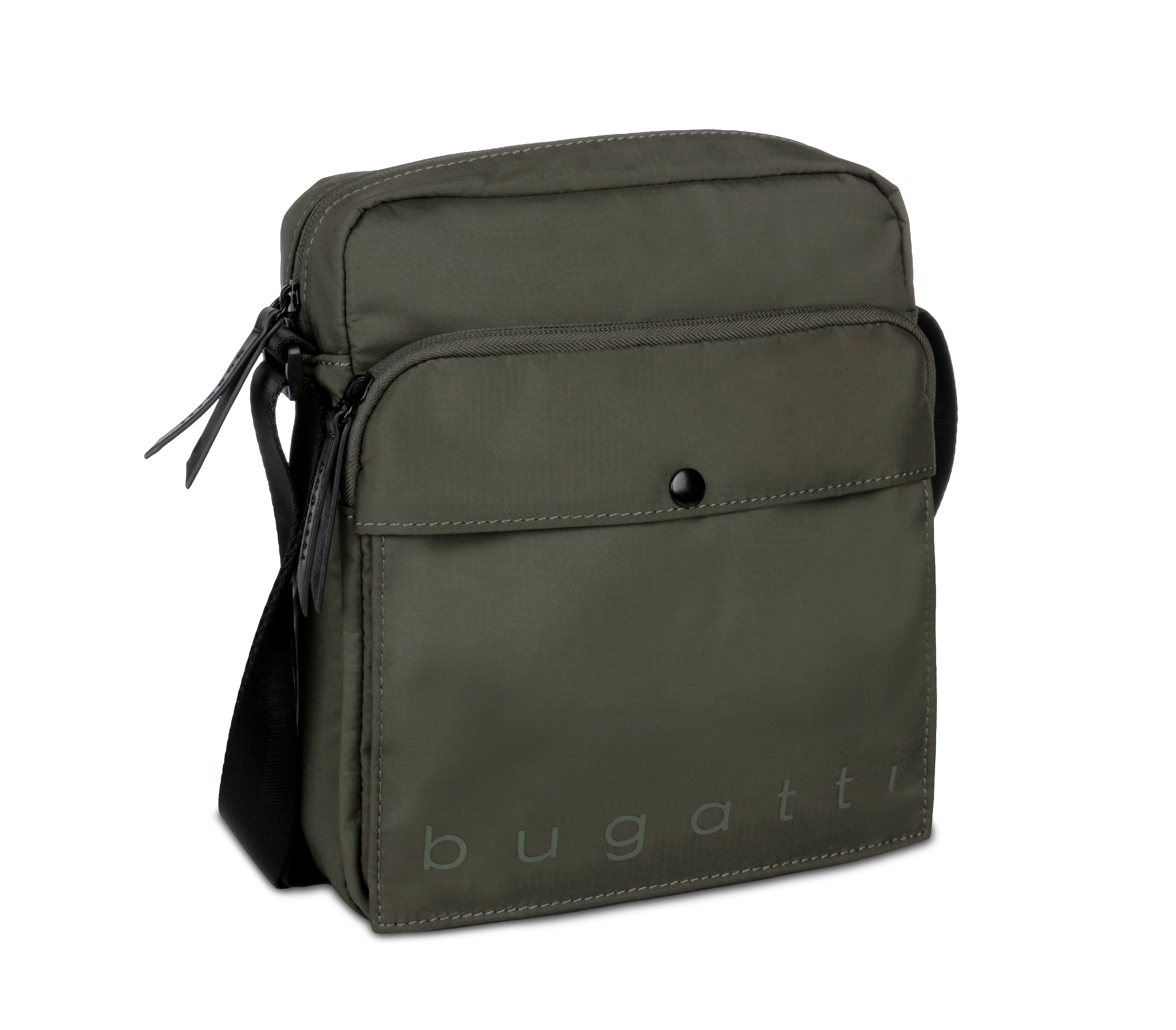 Bugatti Legere Umhängetasche, olive – 49519784 – Ansicht 3