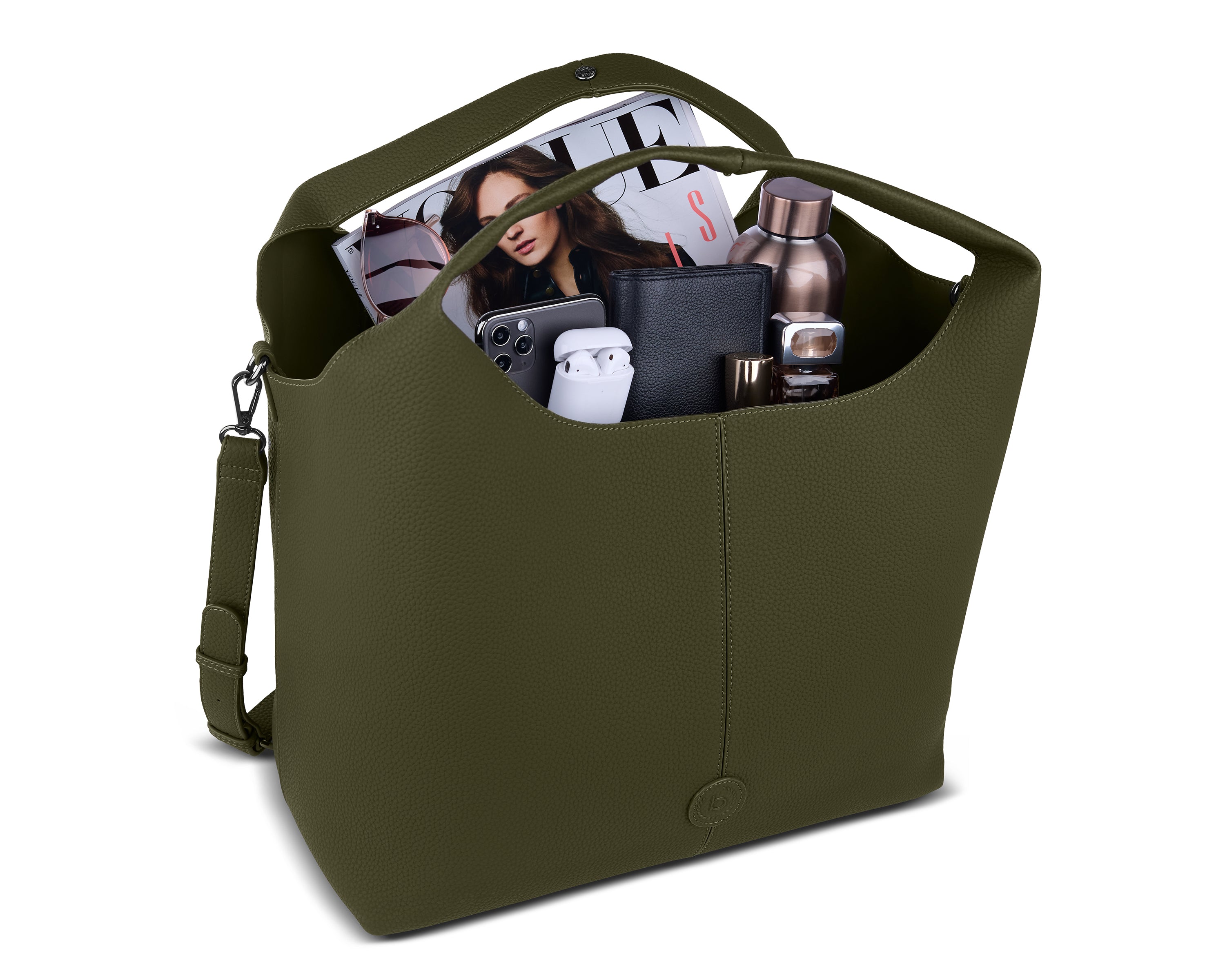 Bugatti ZOE Shopper L, olive – Ansicht 1