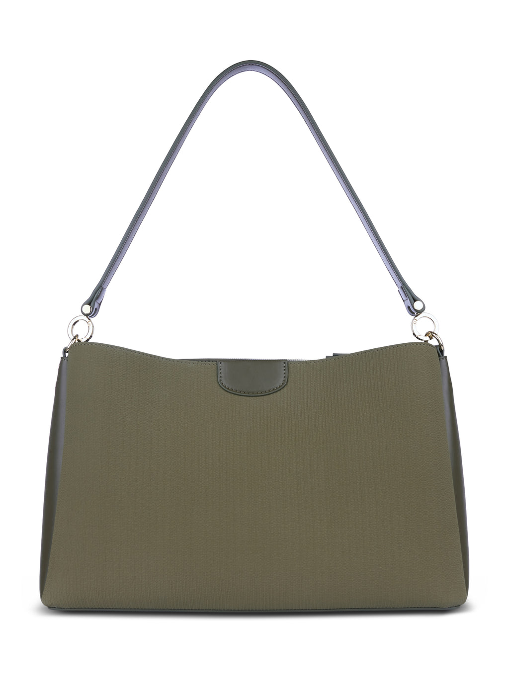 Bugatti LEAH Schultertasche L, olive – Ansicht 4