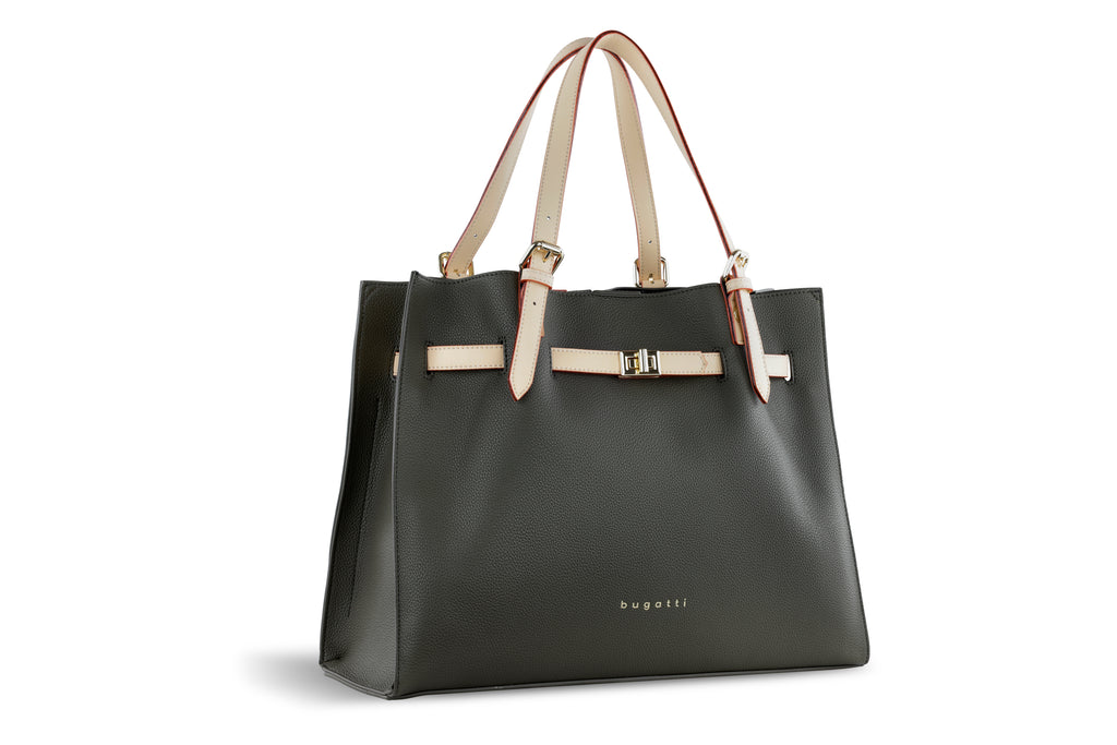 Bugatti ELLASchultertasche groß, olive – Ansicht 3