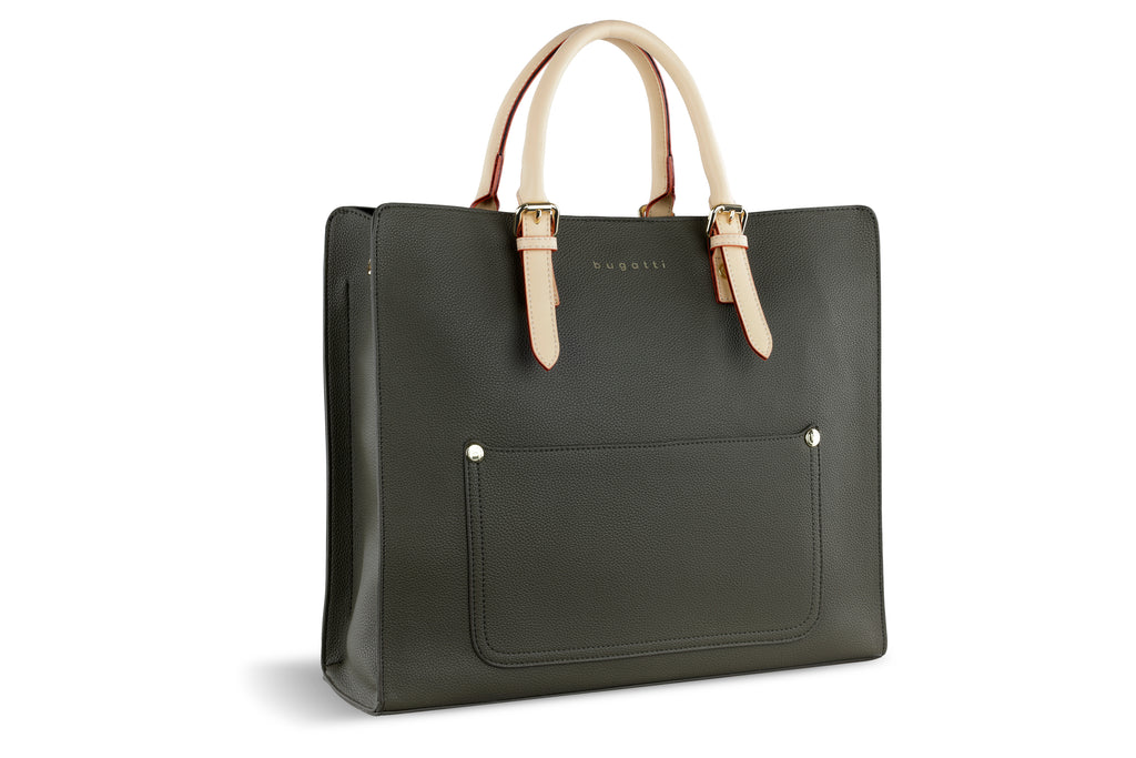 Bugatti ELLA Kurzgrifftasche XL, olive – Ansicht 3