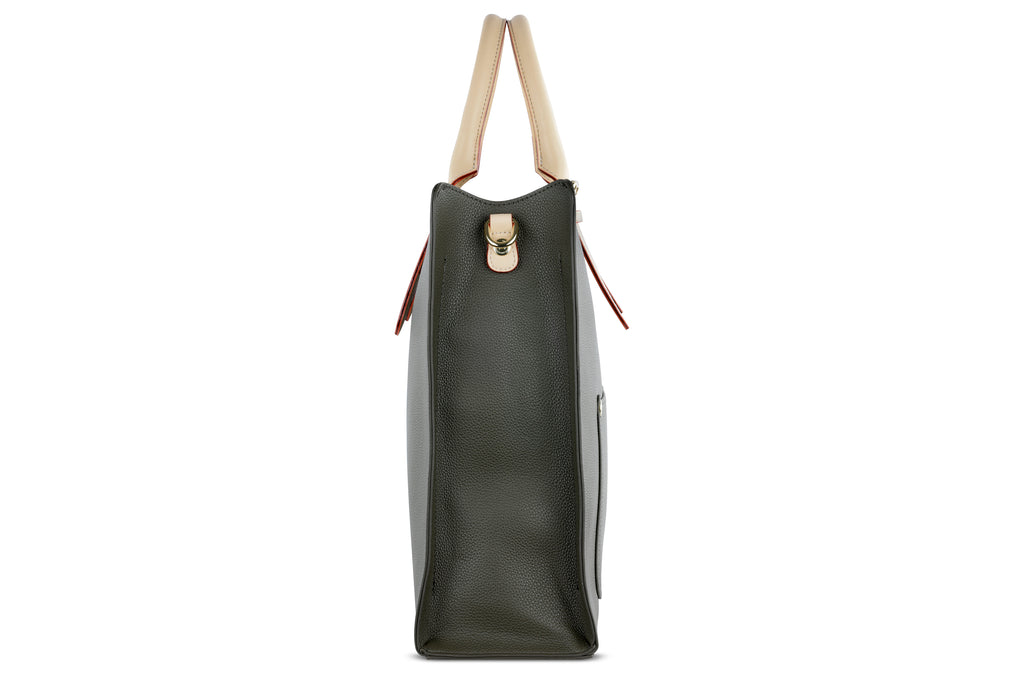 Bugatti ELLA Kurzgrifftasche XL, olive – Ansicht 4