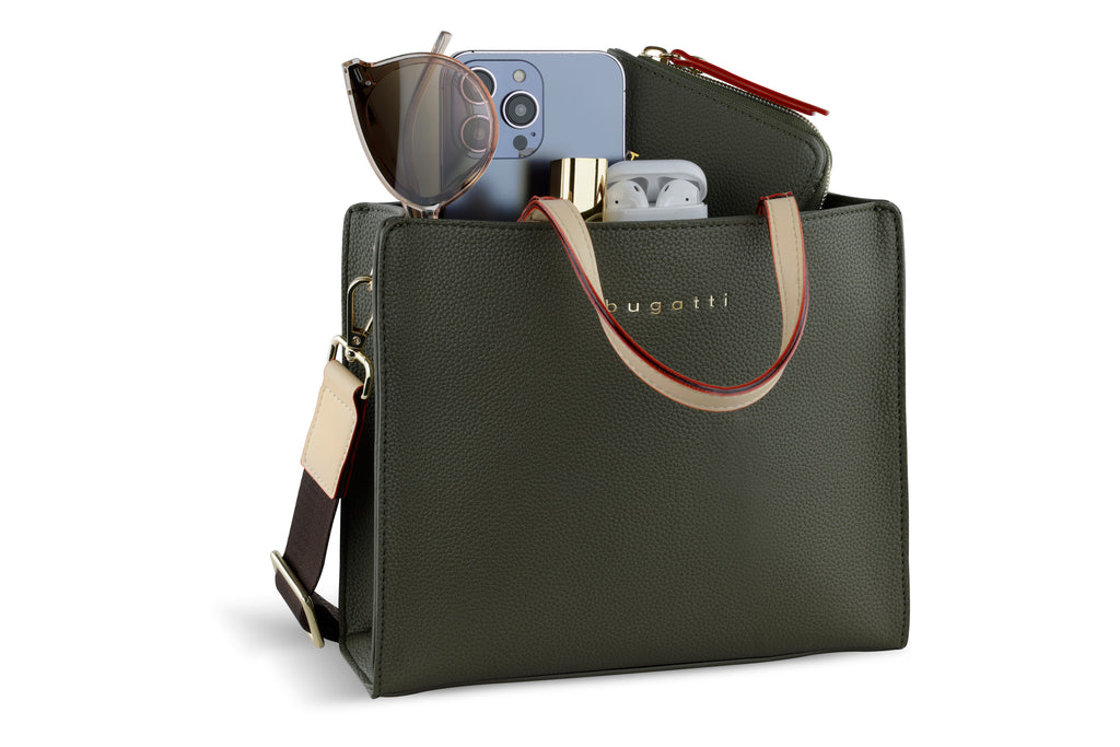 Bugatti ELLA Tote Bag Mini, olive – Ansicht 1