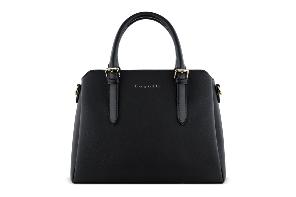 Bugatti Ella Handtasche M, schwarz saffiano – Ansicht 2