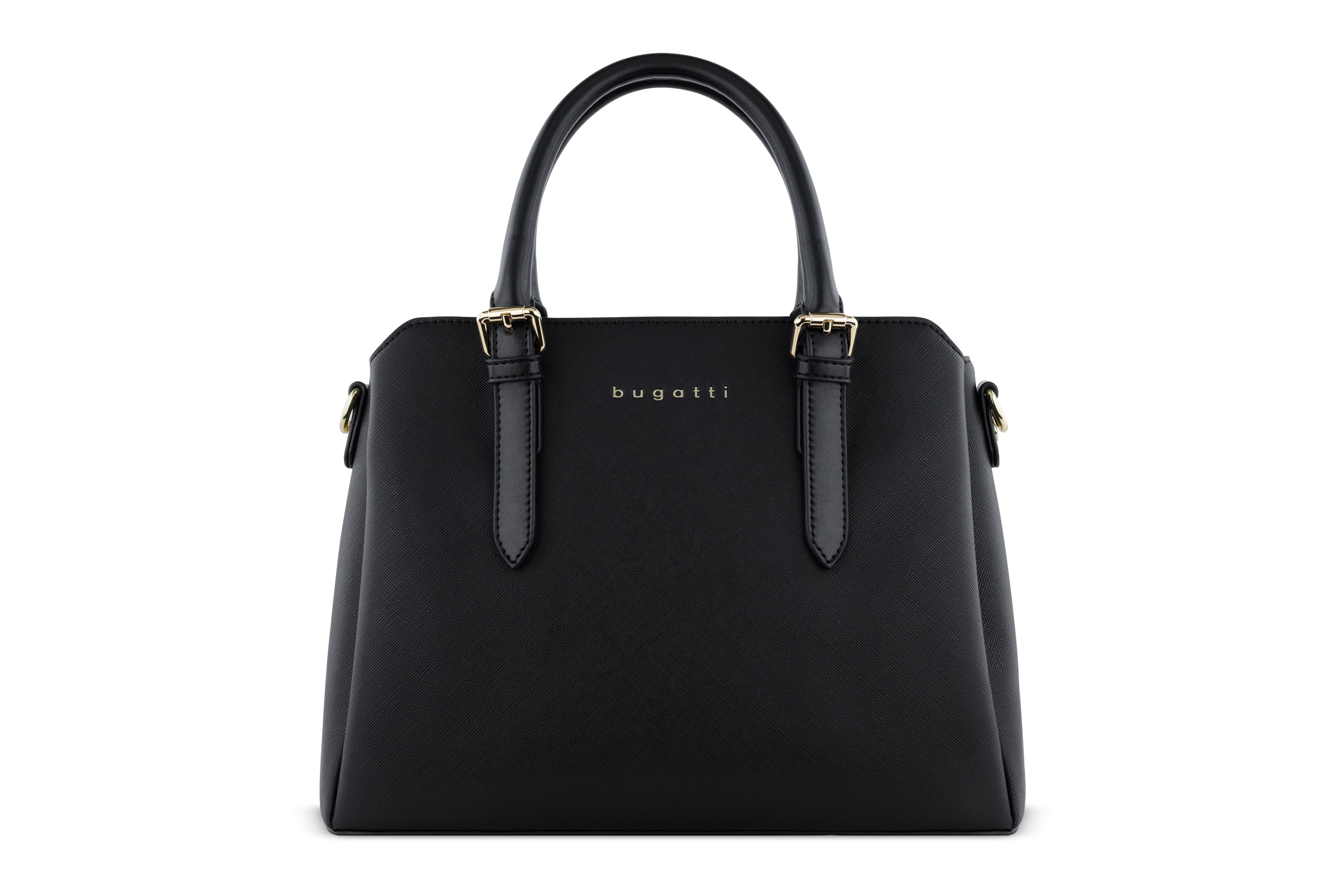 Bugatti Ella Handtasche M, schwarz saffiano – Ansicht 2