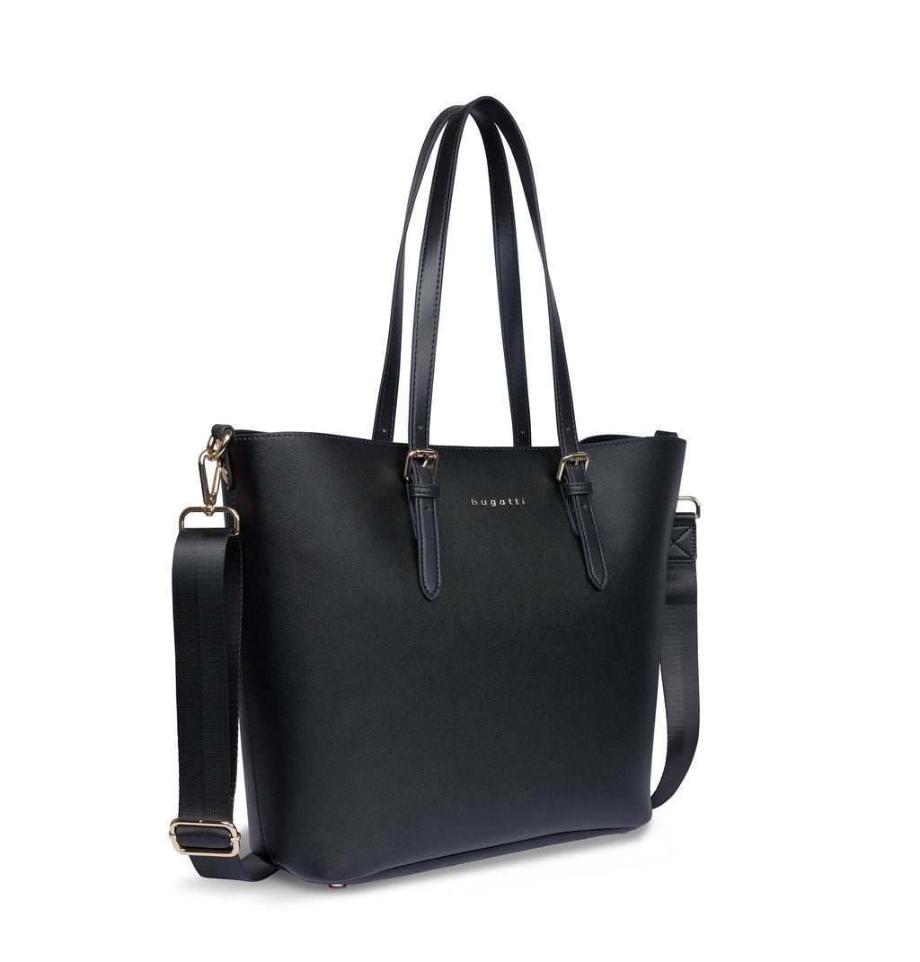 Bugatti Ella Shopper L, schwarz saffiano – Ansicht 3