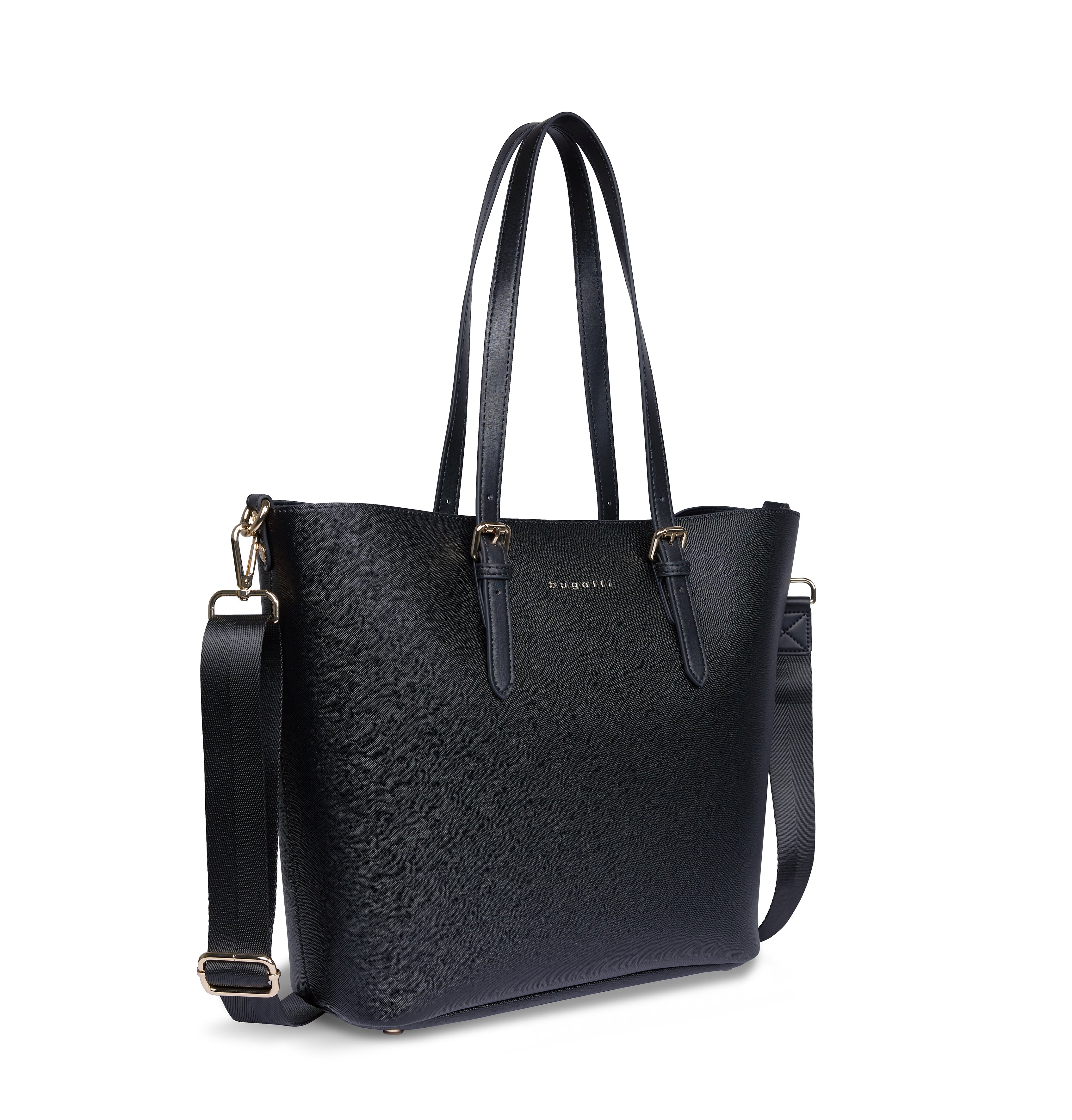 Bugatti Ella Shopper L, schwarz saffiano – Ansicht 3