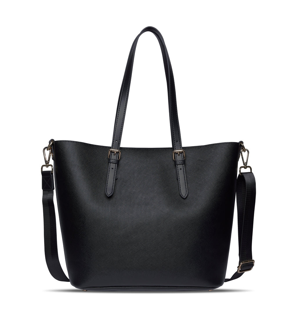 Bugatti Ella Shopper L, schwarz saffiano – Ansicht 4