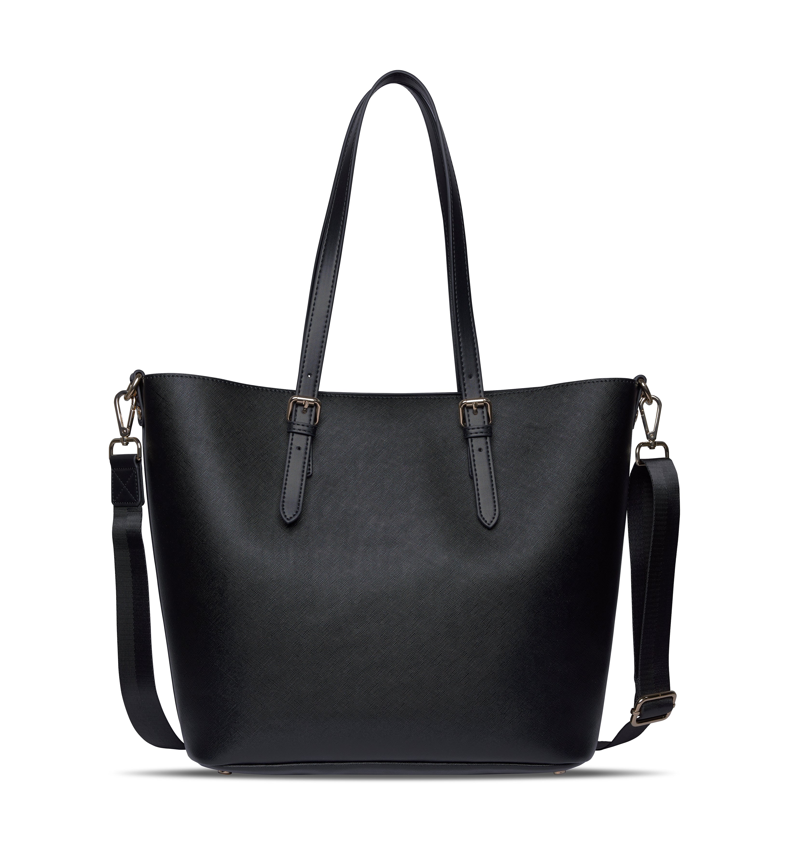 Bugatti Ella Shopper L, schwarz saffiano – Ansicht 4