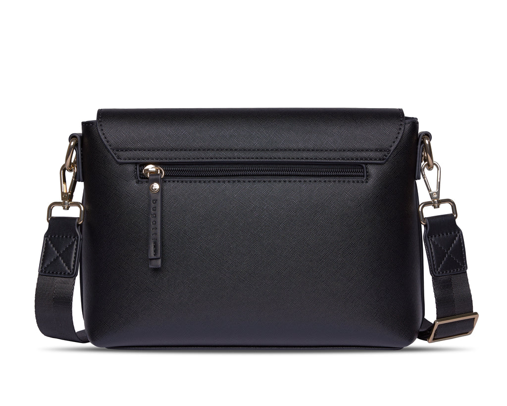 Bugatti Schultertasche Ella, Saffino Schwarz
