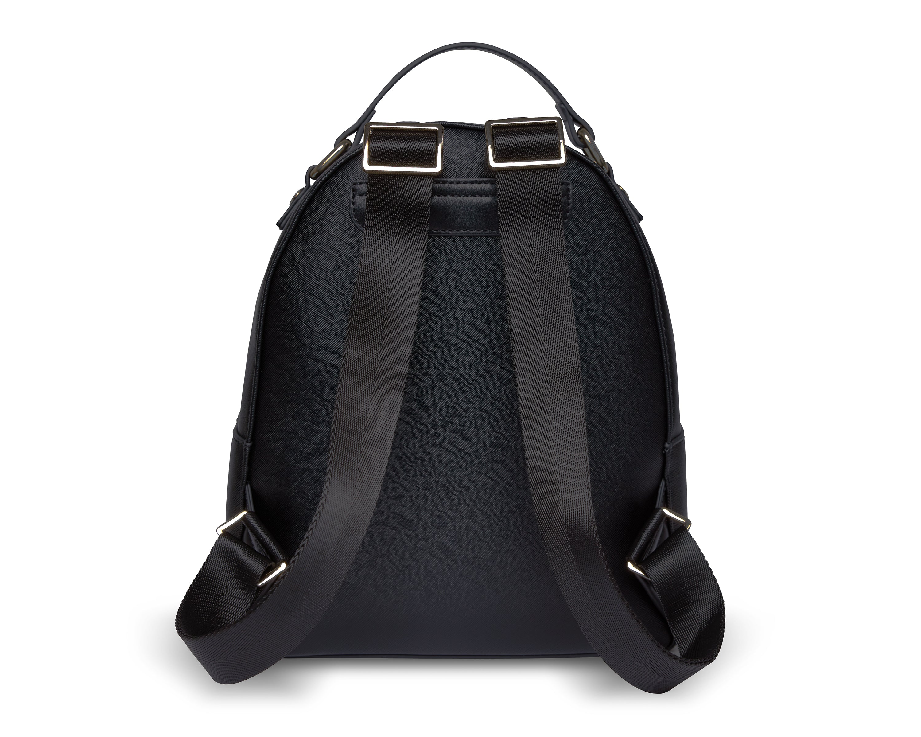 Bugatti ELLA Rucksack klein, schwarz saffiano – Ansicht 4