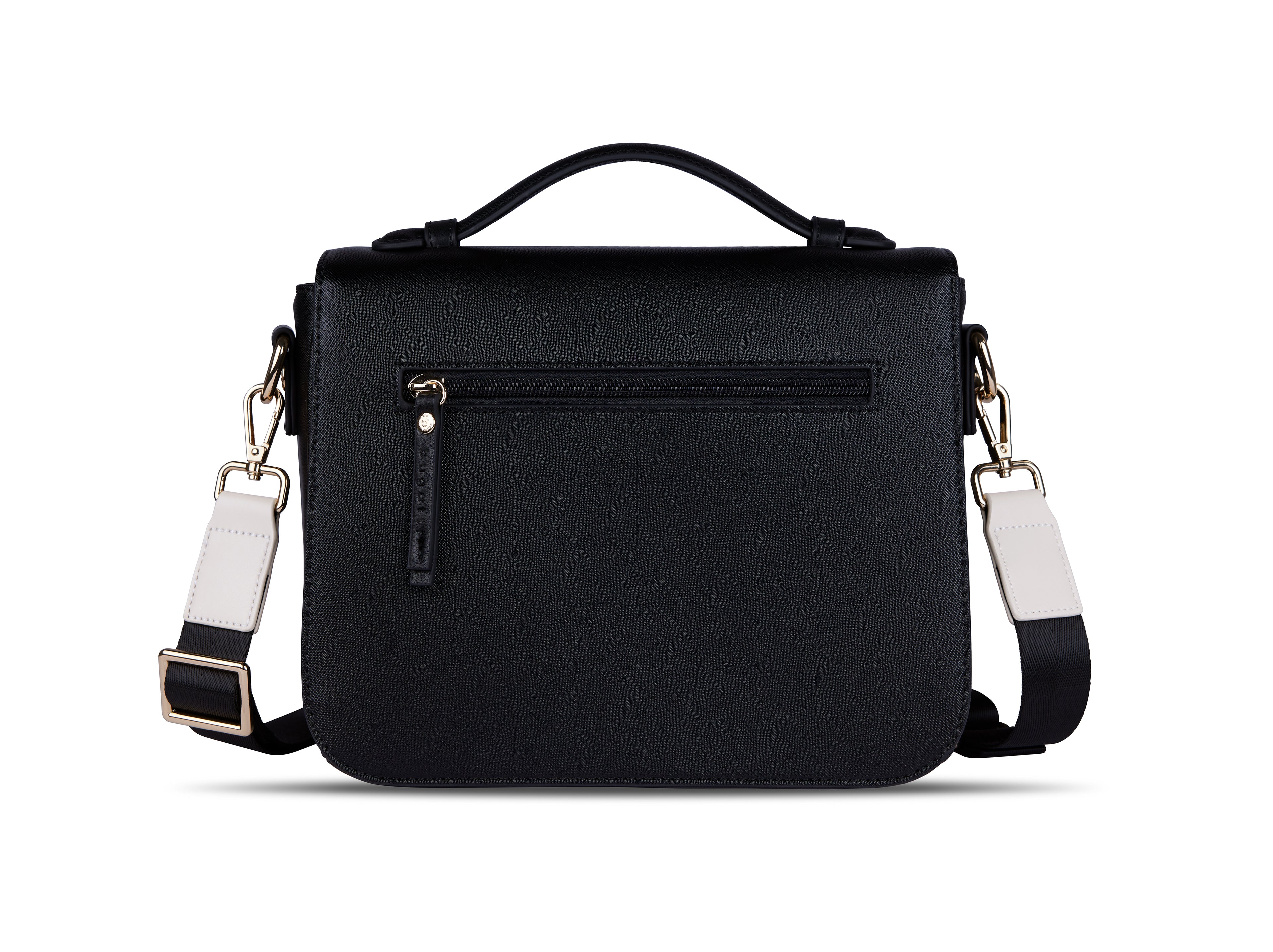 Bugatti Classic Bag Ella, Saffino Schwarz