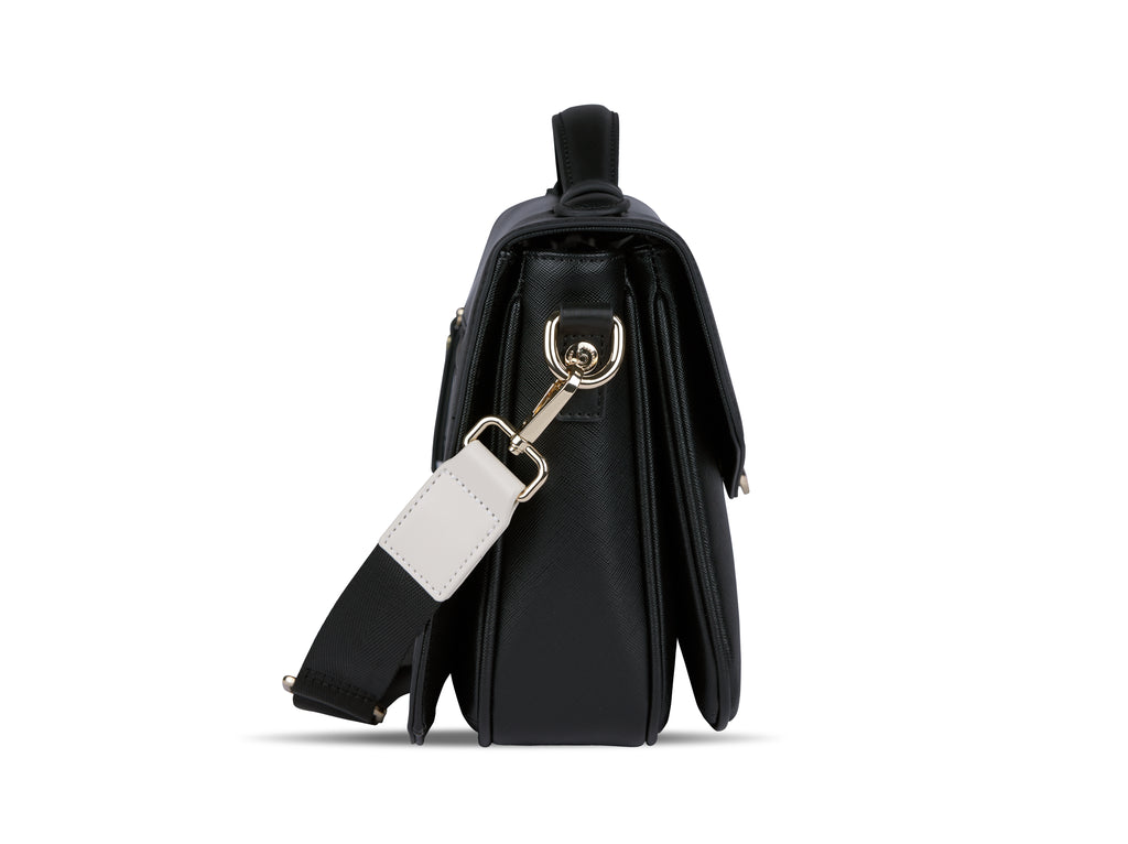 Bugatti Classic Bag Ella, Saffino Schwarz