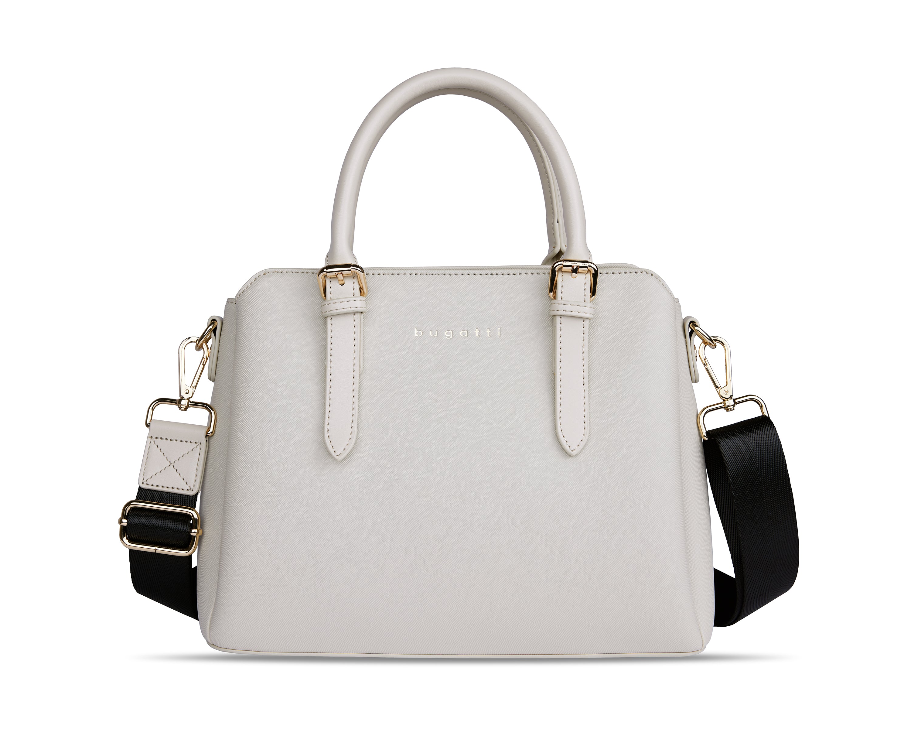 Bugatti Ella Handtasche M, beige saffiano – Ansicht 2