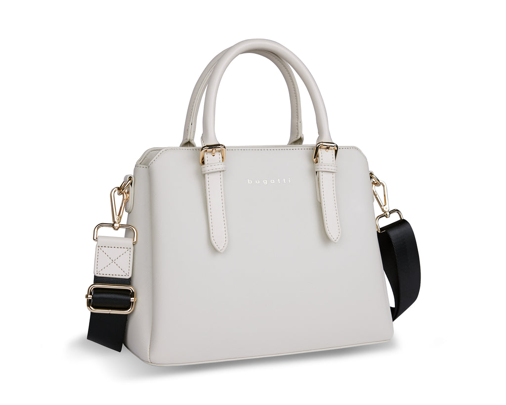 Bugatti Ella Handtasche M, beige saffiano – Ansicht 3