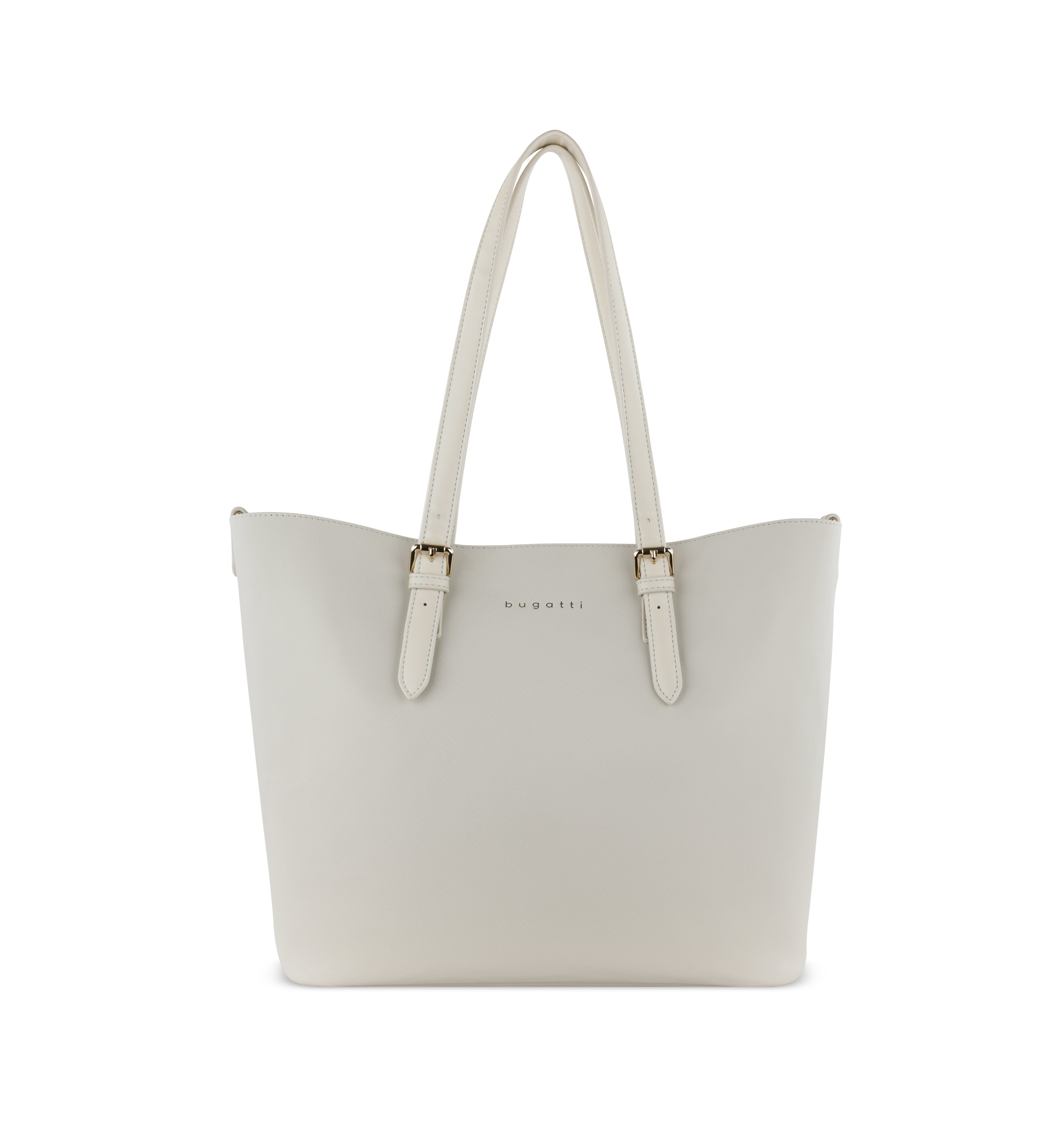 Bugatti Ella Shopper L, beige saffiano – Ansicht 2