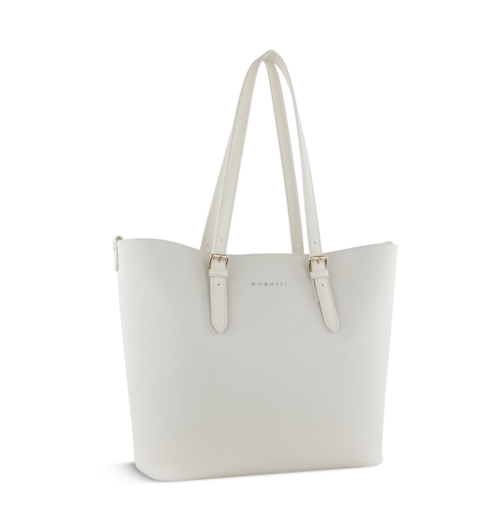 Bugatti Ella Shopper L, beige saffiano – Ansicht 3