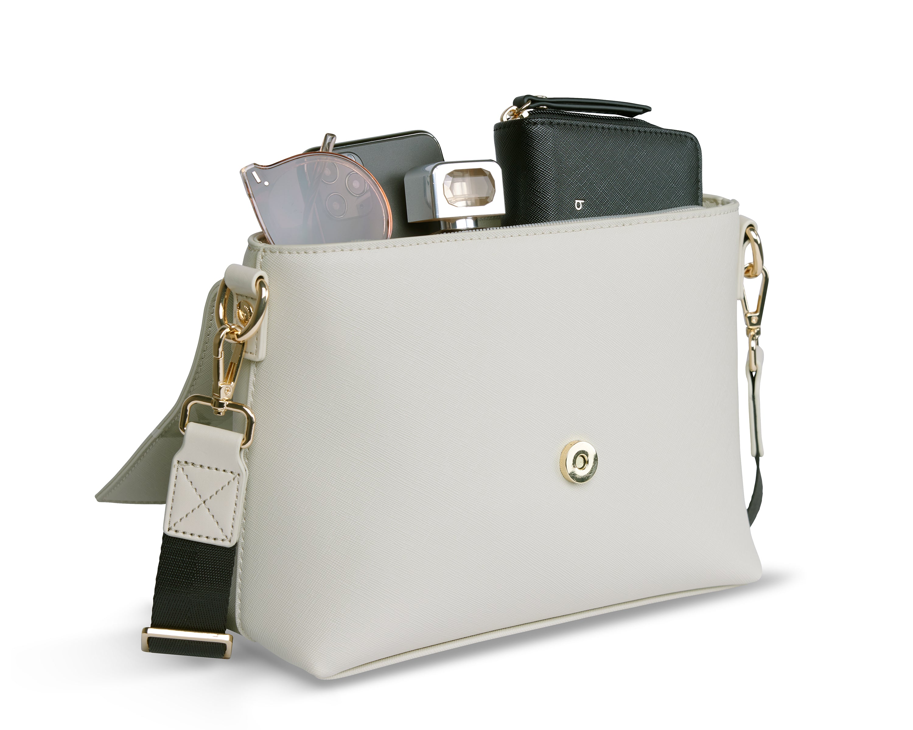 Bugatti Schultertasche Ella, Saffino Beige