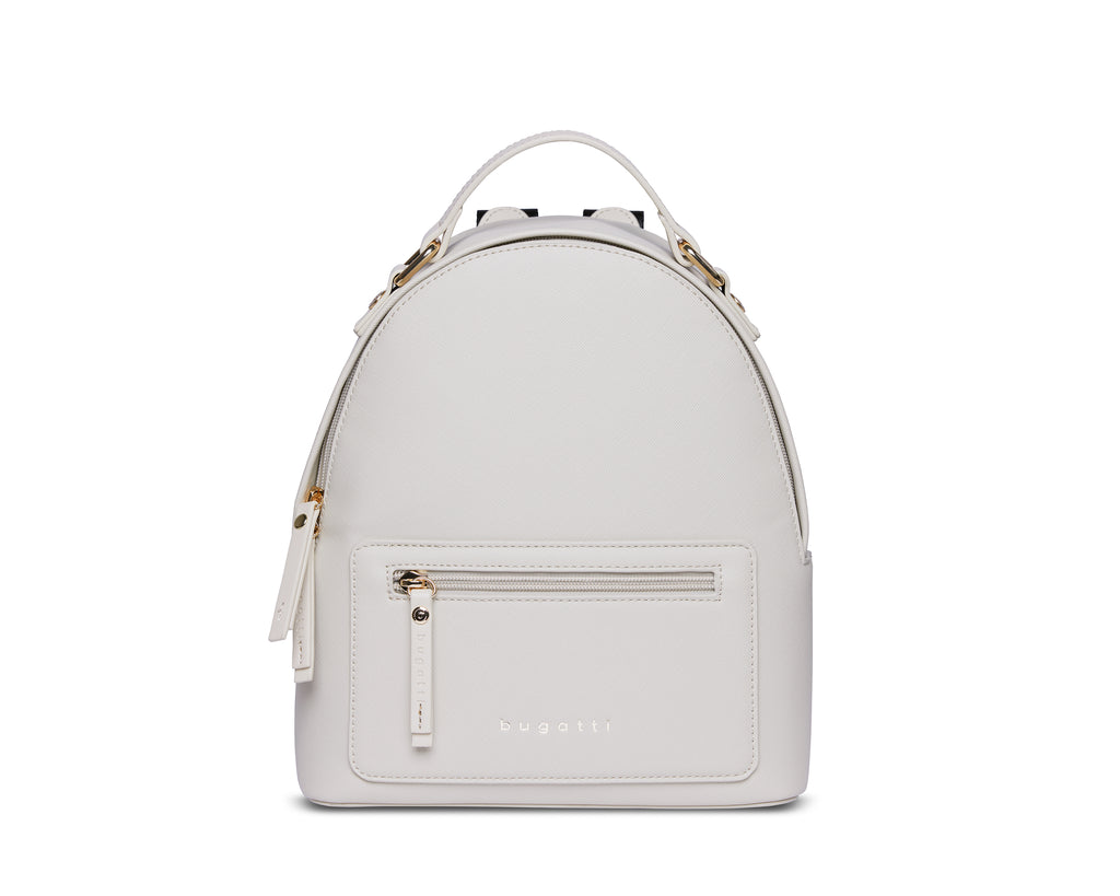Bugatti ELLA Rucksack klein, beige saffiano – Ansicht 2
