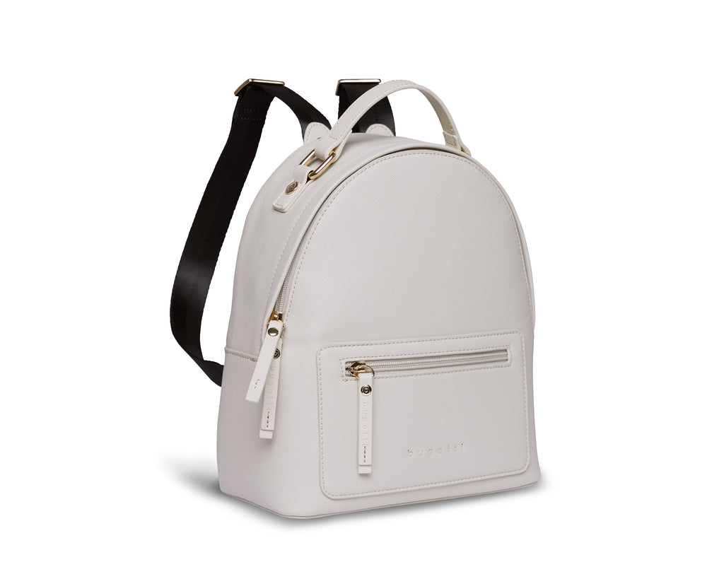 Bugatti ELLA Rucksack klein, beige saffiano – Ansicht 3