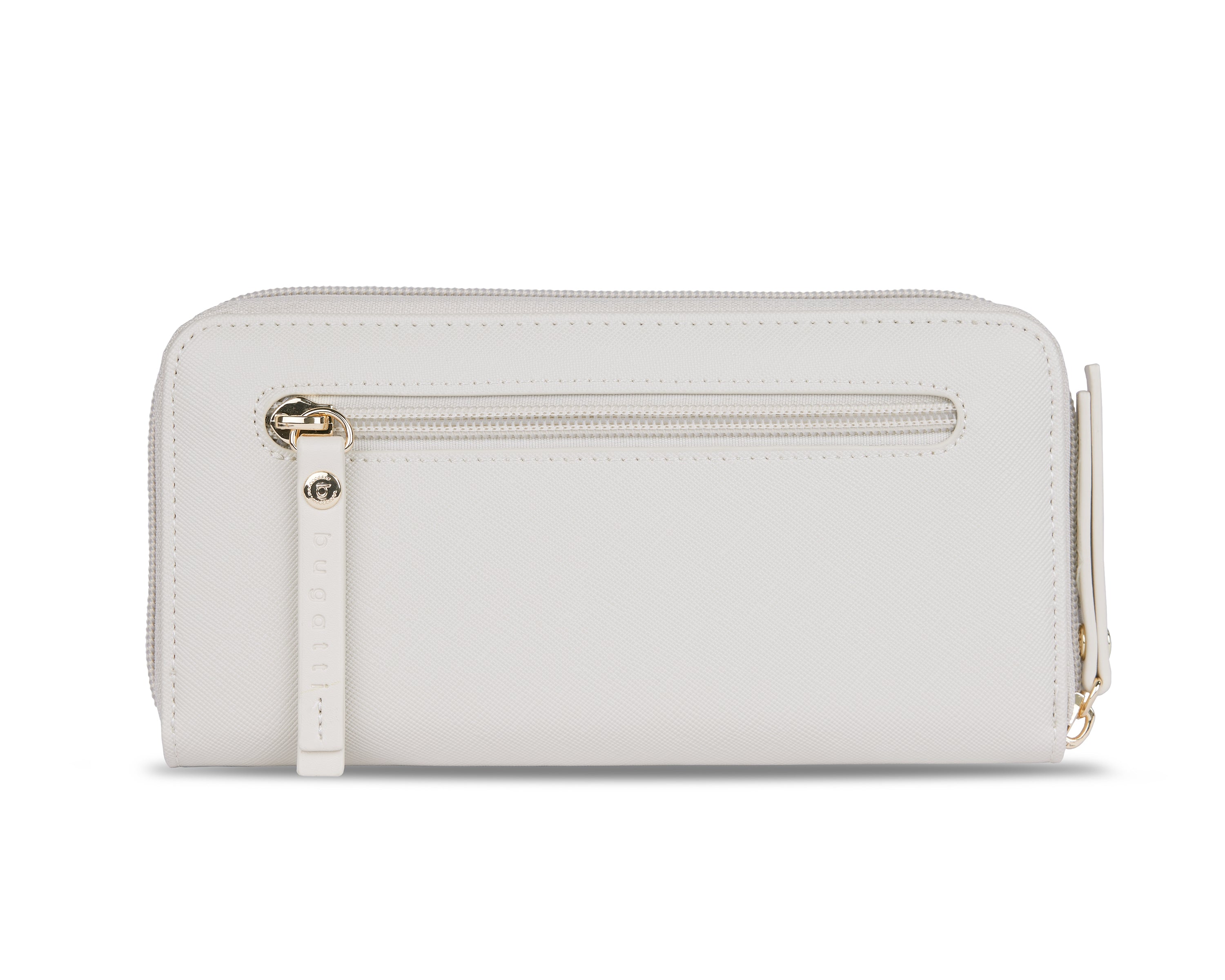 Bugatti ELLA Damengeldbörse lang, beige saffiano – Ansicht 4
