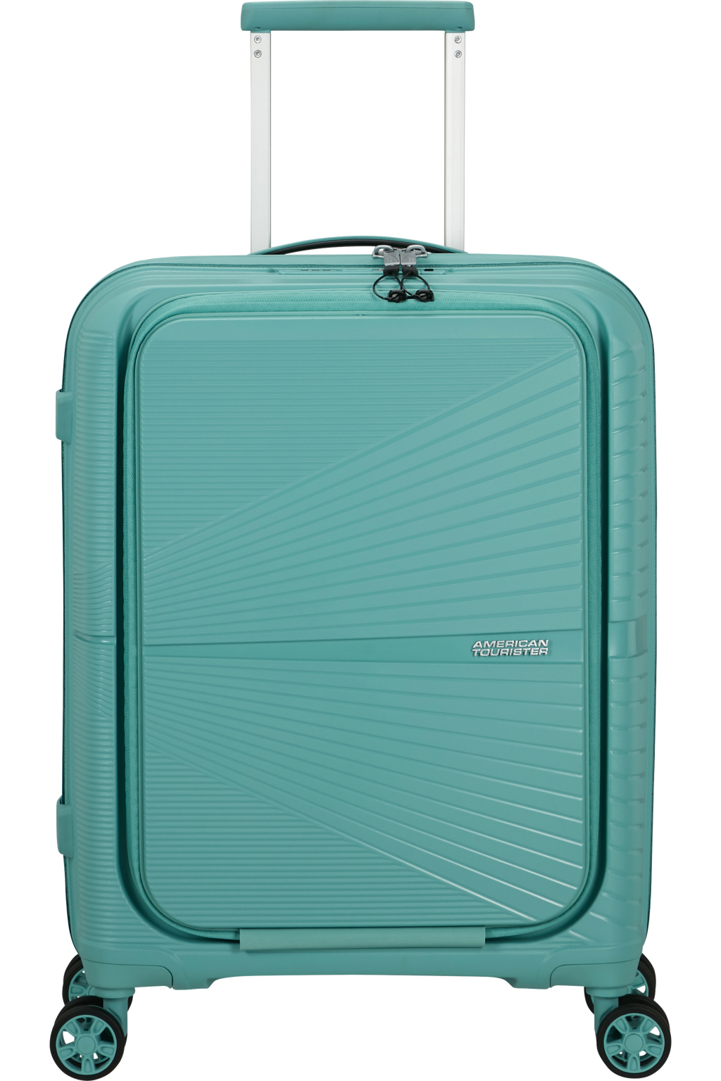 American Tourister AIRCONIC 4w Trolley S Frontloader 15.6", Dusty Turquoise