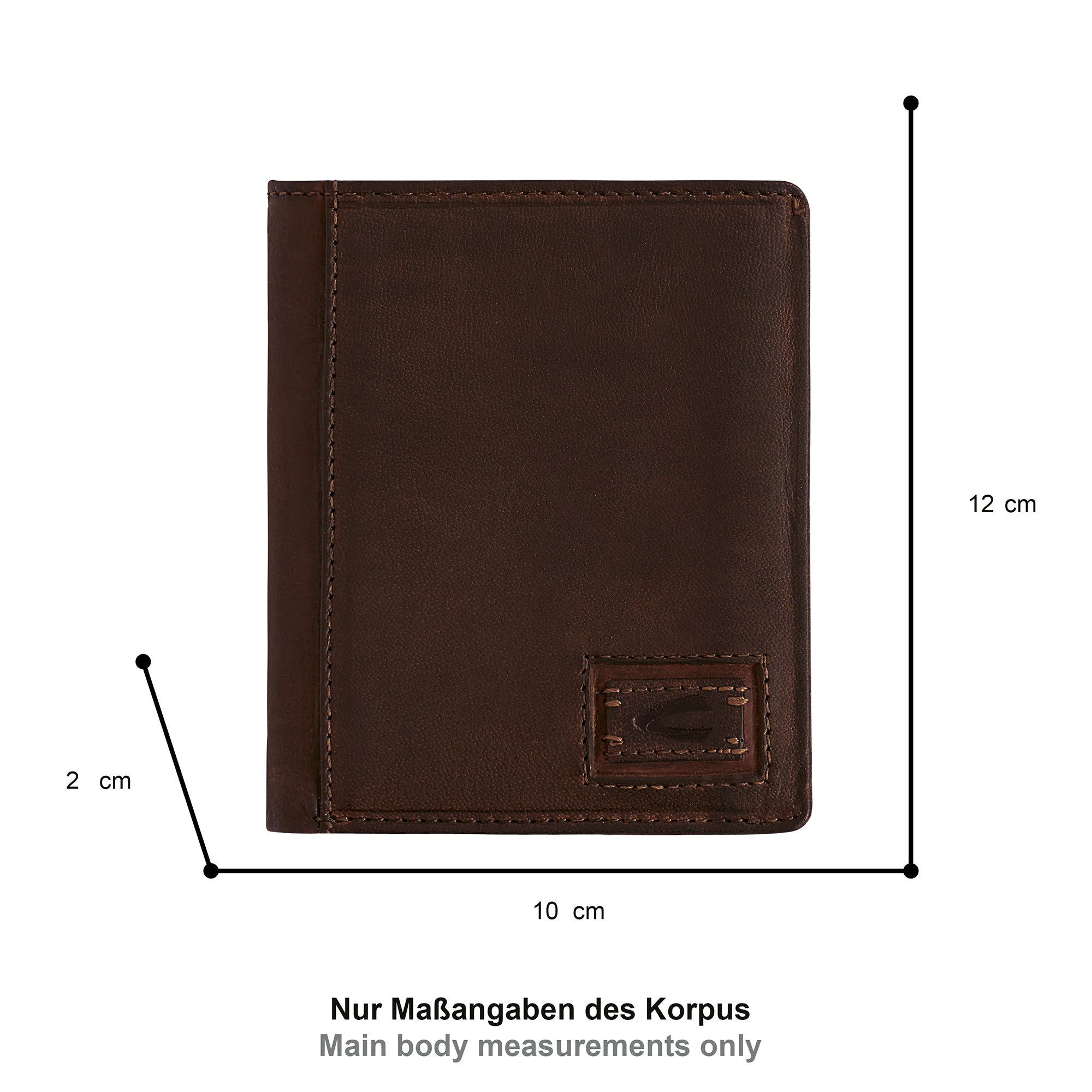 camel active Dust Geldbörse Hochformat, Braun – Ansicht 1