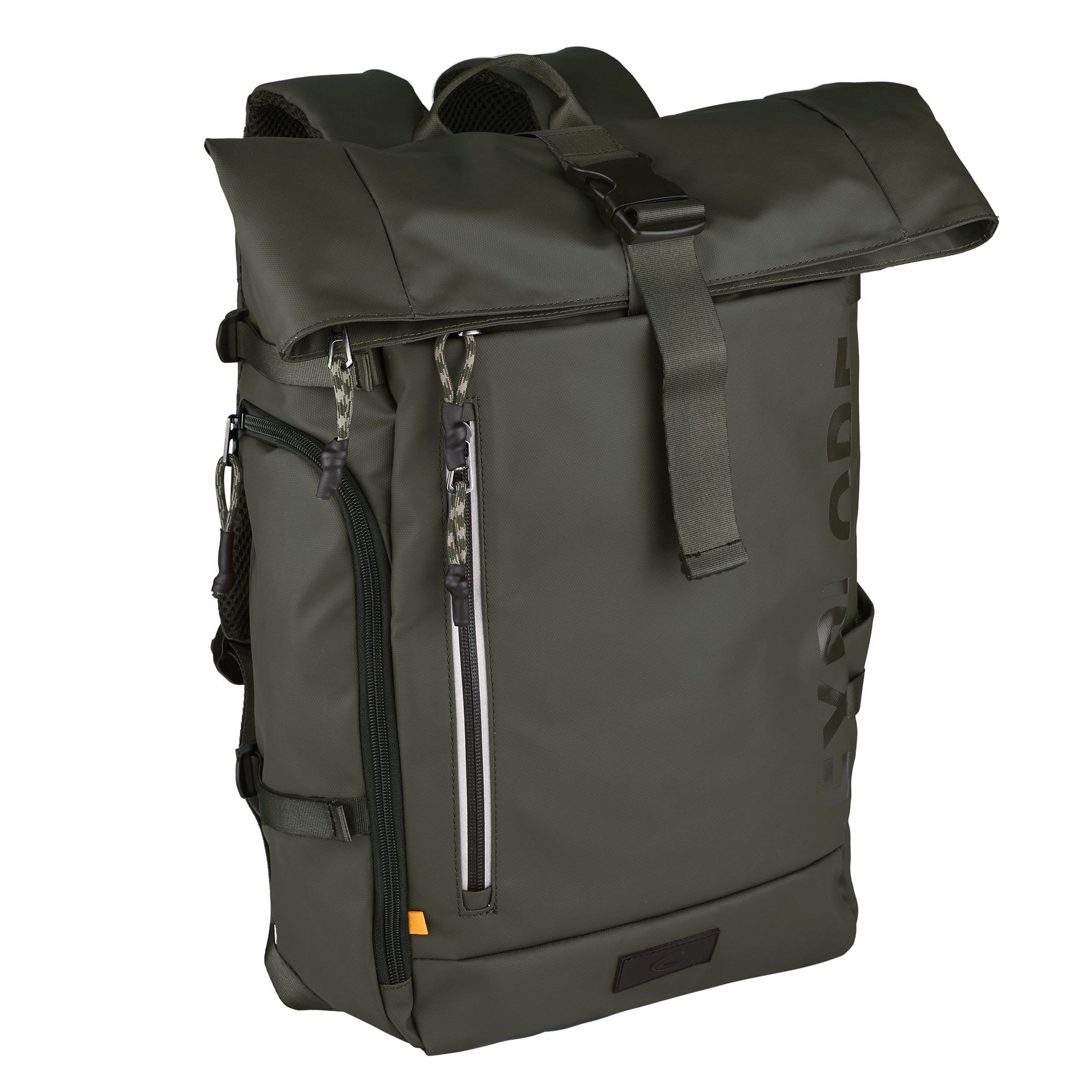 camel active Explore Rolltop-Rucksack L, Khaki – Ansicht 2