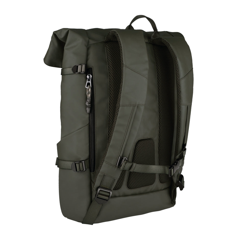 camel active Explore Rolltop-Rucksack L, Khaki – Ansicht 3