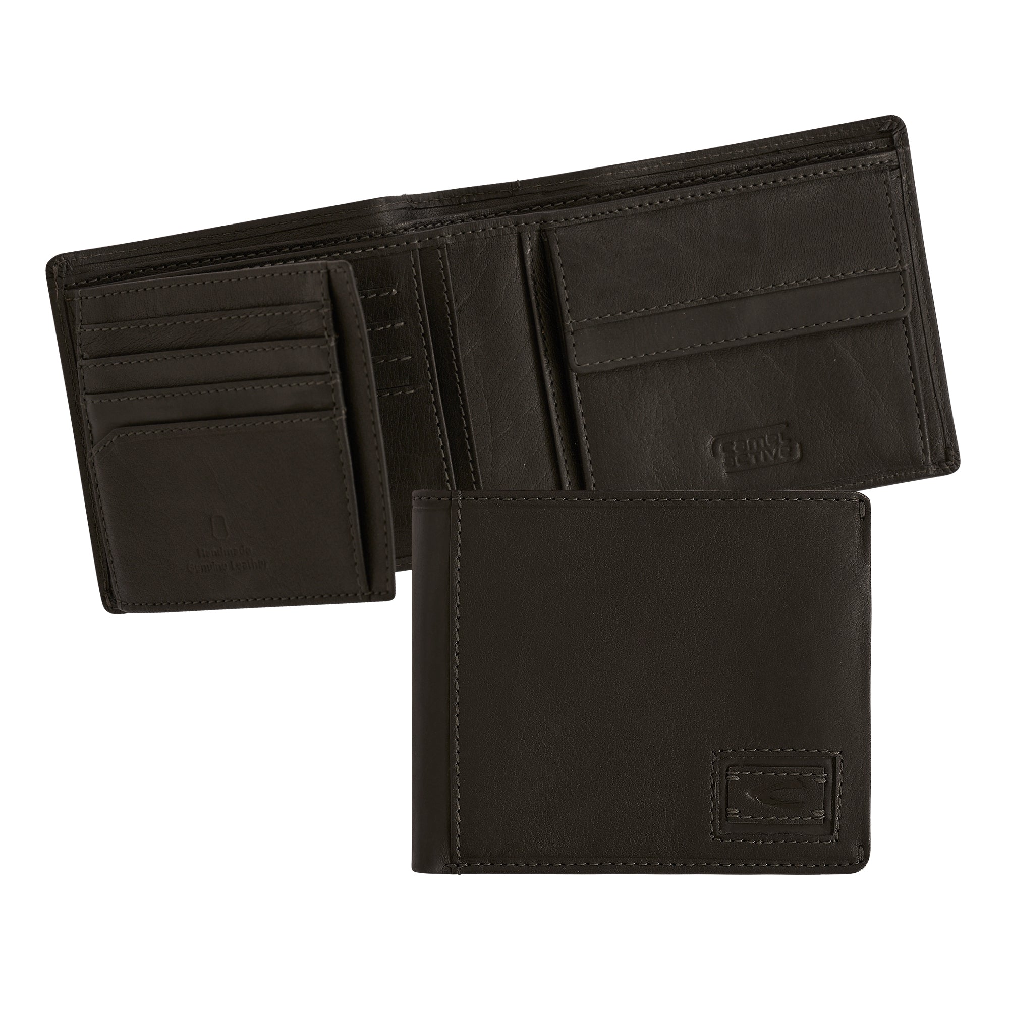 camel active Dust Geldbörse Querformat, Schwarz – Ansicht 4
