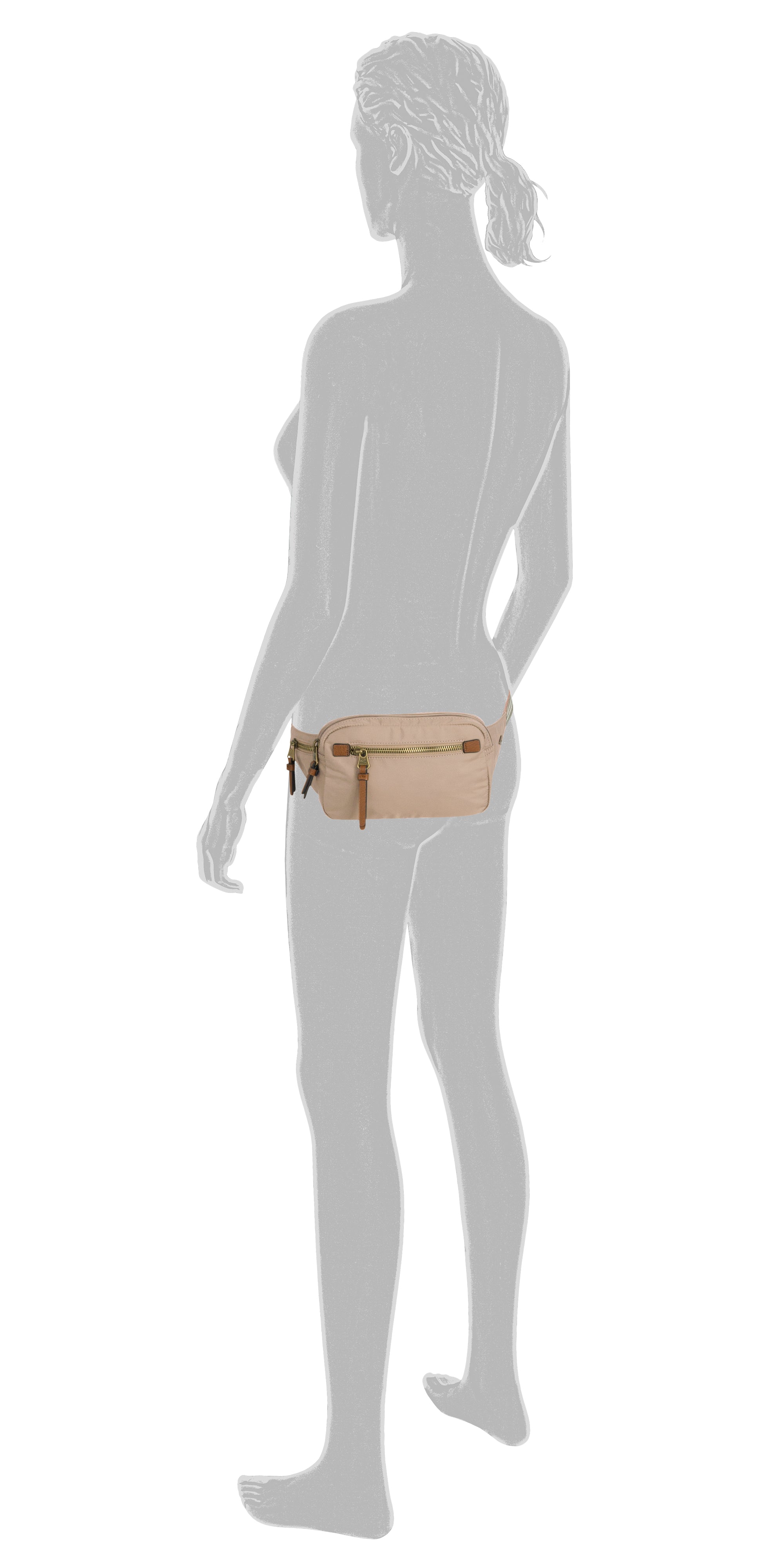 camel active Bari Gürteltasche, Beige – Ansicht 1