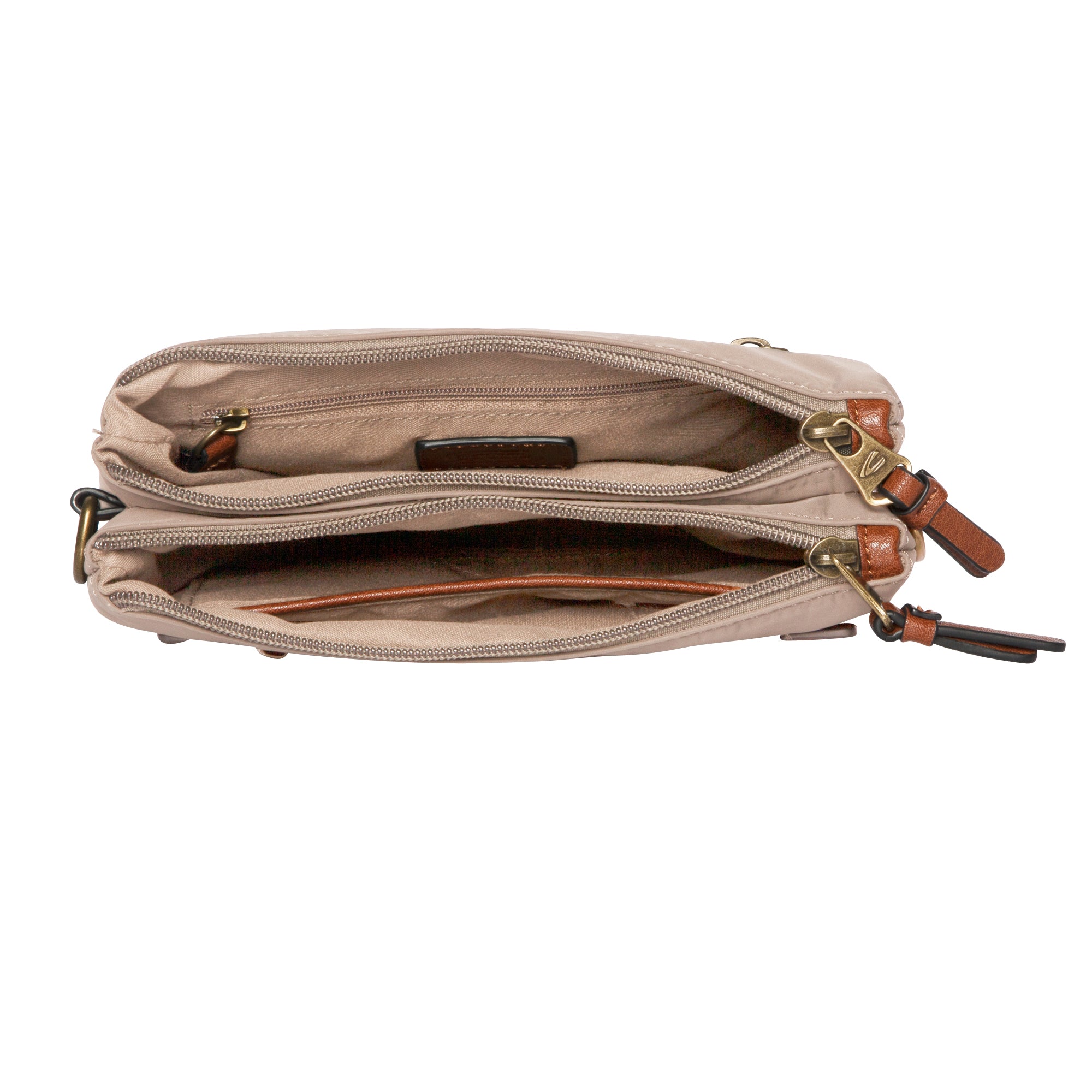 camel active Bari Umhängetasche S, Beige – Ansicht 4