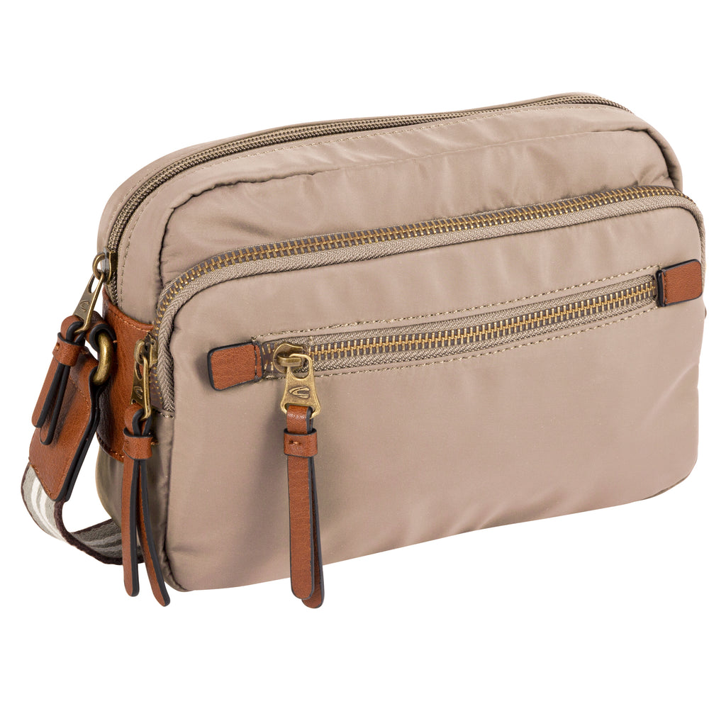 camel active Bari Umhängetasche M, Beige – Ansicht 2