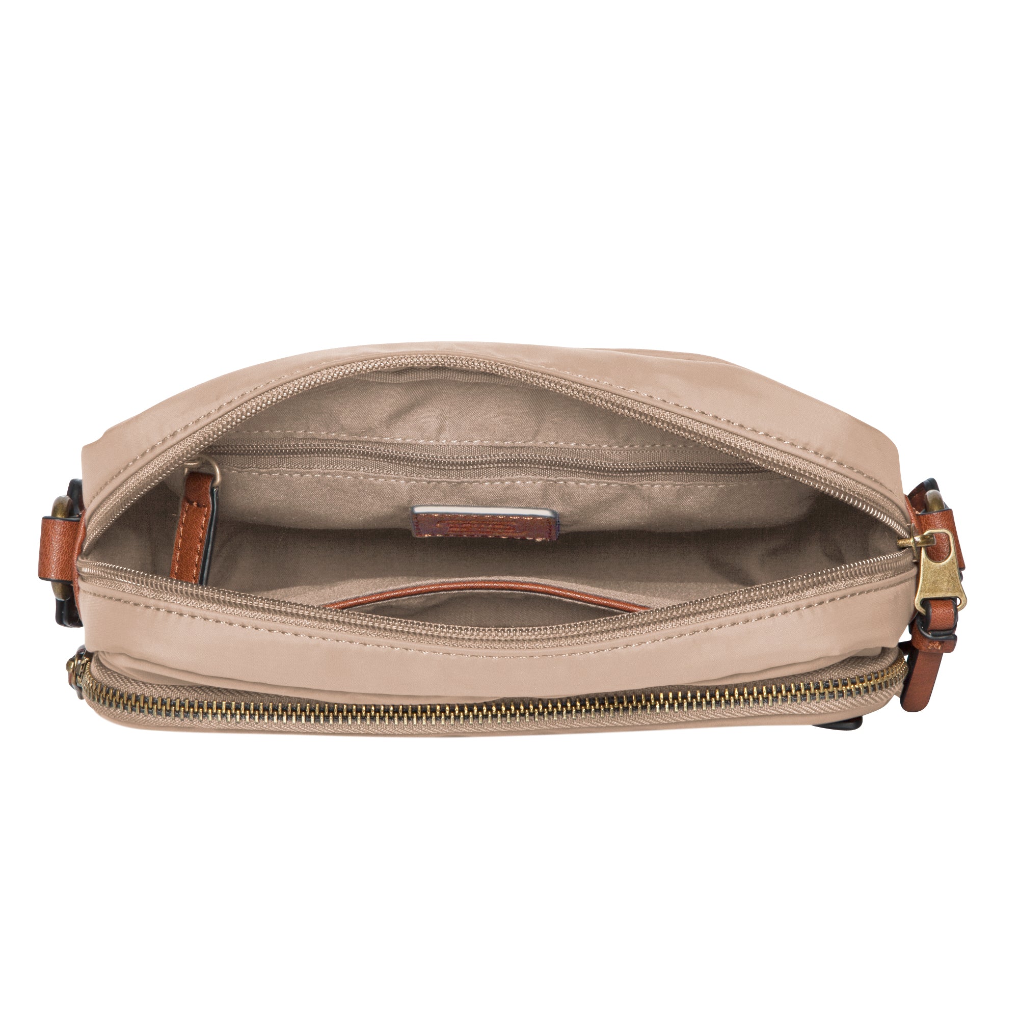 camel active Bari Umhängetasche M, Beige – Ansicht 4