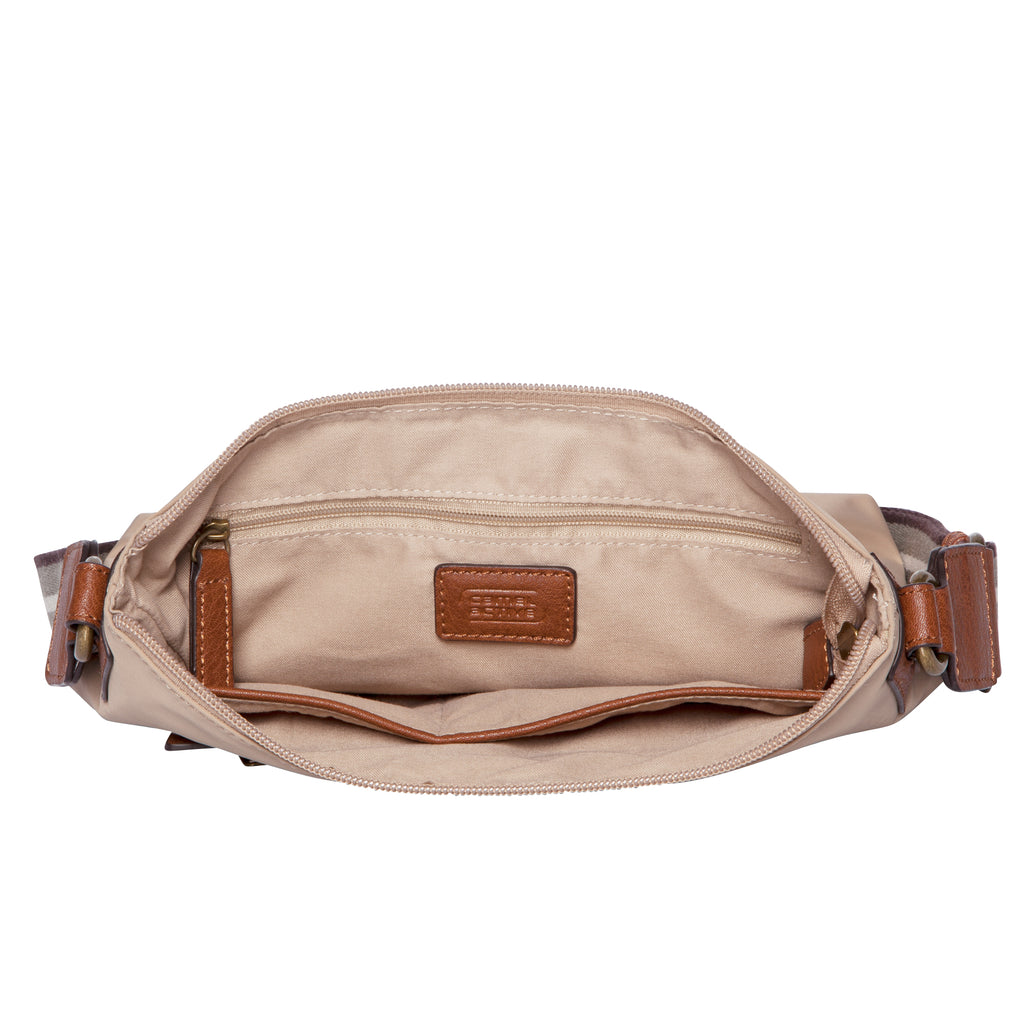 camel active Bari Umhängetasche L, Beige – Ansicht 4