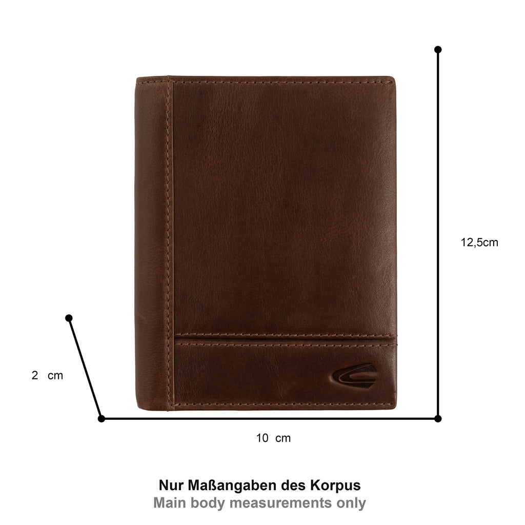 camel active Tokyo Geldbörse Hochformat, Braun – Ansicht 1