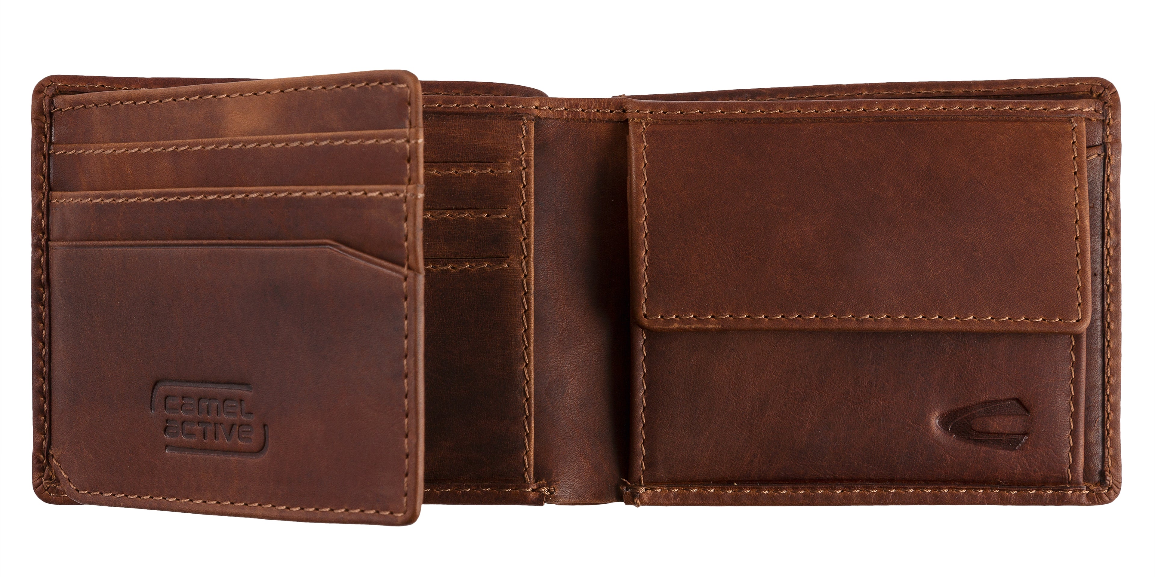 camel active Nepal Geldbörse Jeansformat, Braun – Ansicht 3