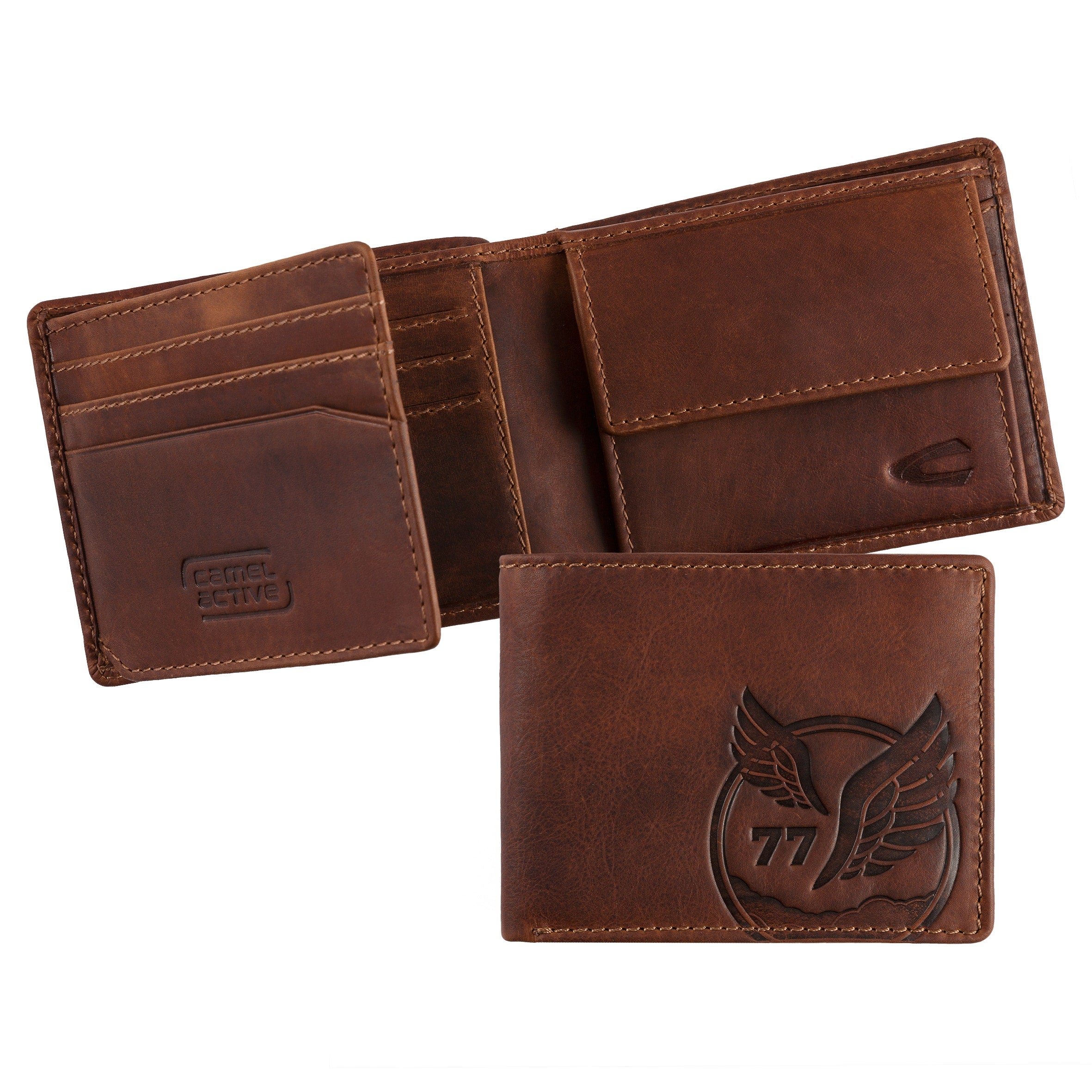 camel active Nepal Geldbörse Jeansformat, Braun – Ansicht 4