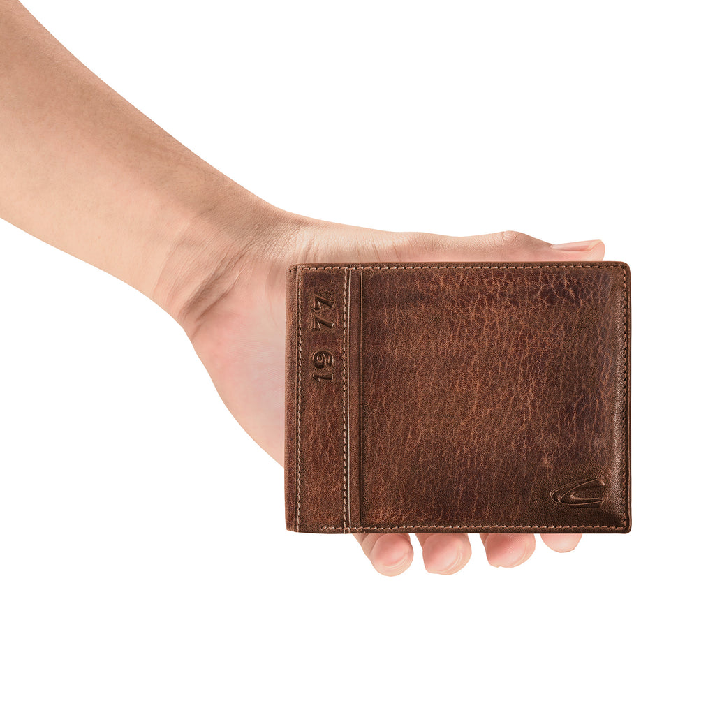 camel active Melbourne Geldbörse Querformat, Braun – Ansicht 2