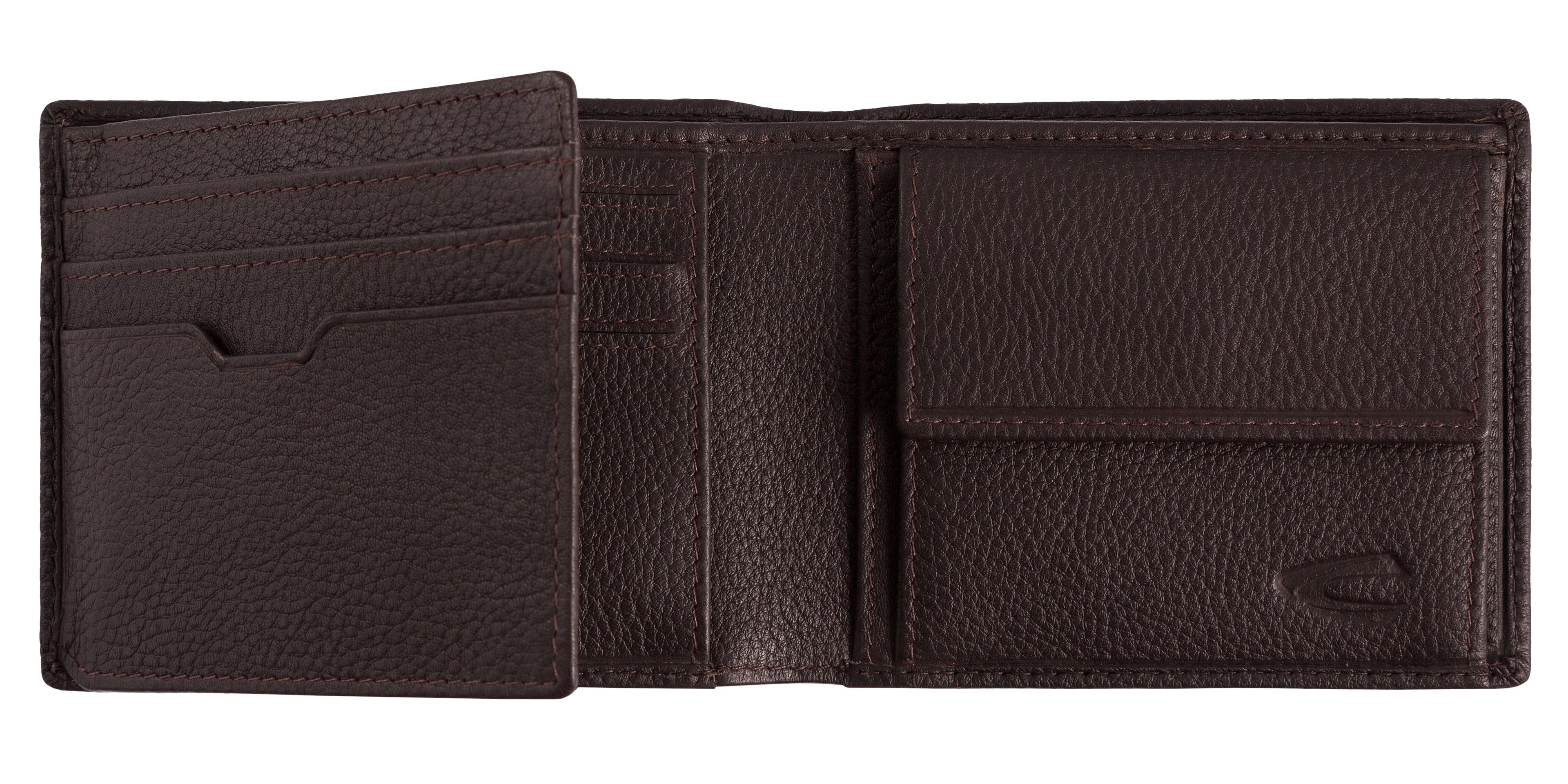 camel active Macau Geldbörse Jeansformat, Braun – Ansicht 3