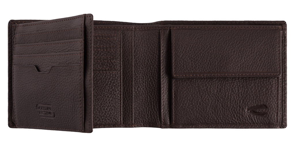 camel active Macau Geldbörse Querformat, Braun – Ansicht 3