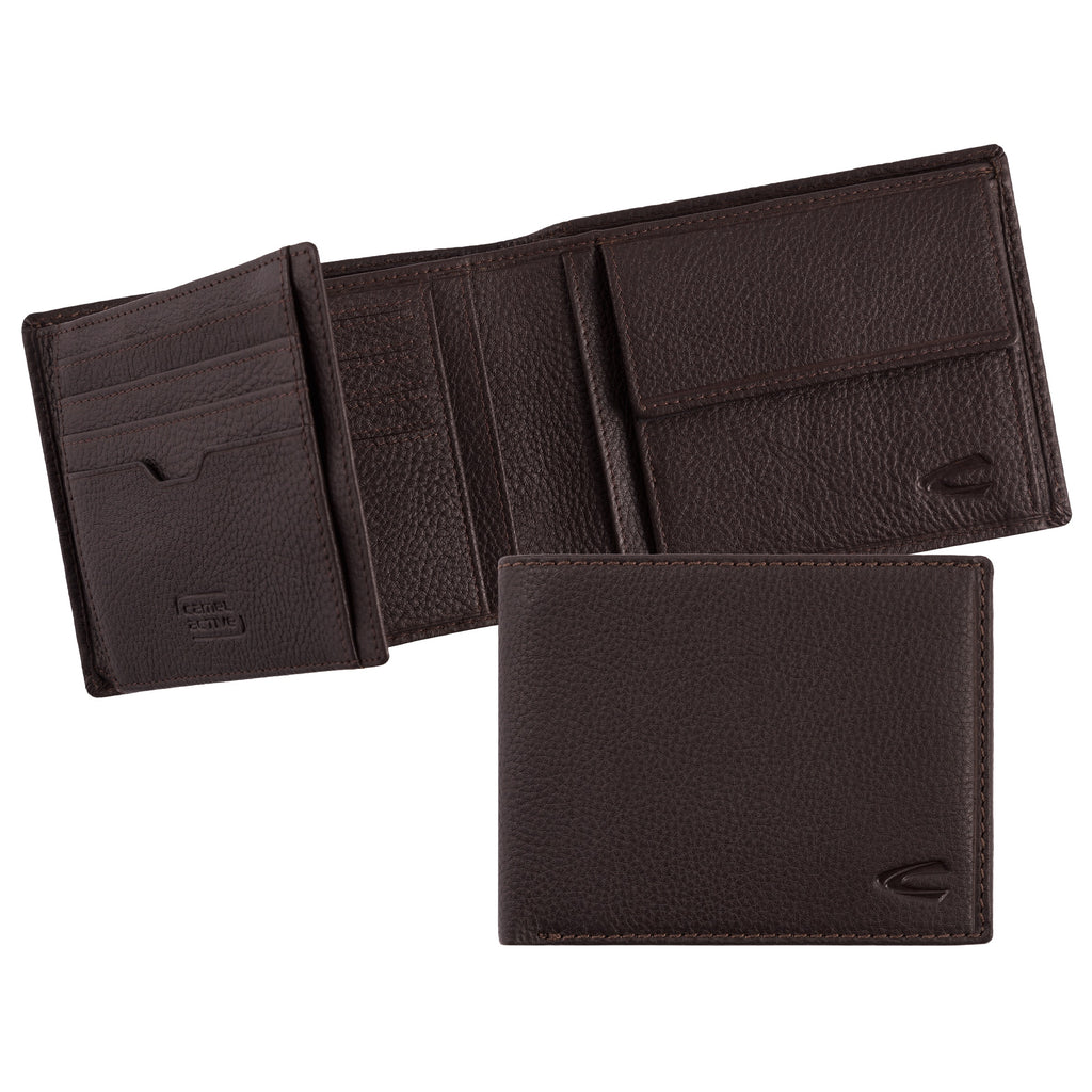 camel active Macau Geldbörse Querformat, Braun – Ansicht 4