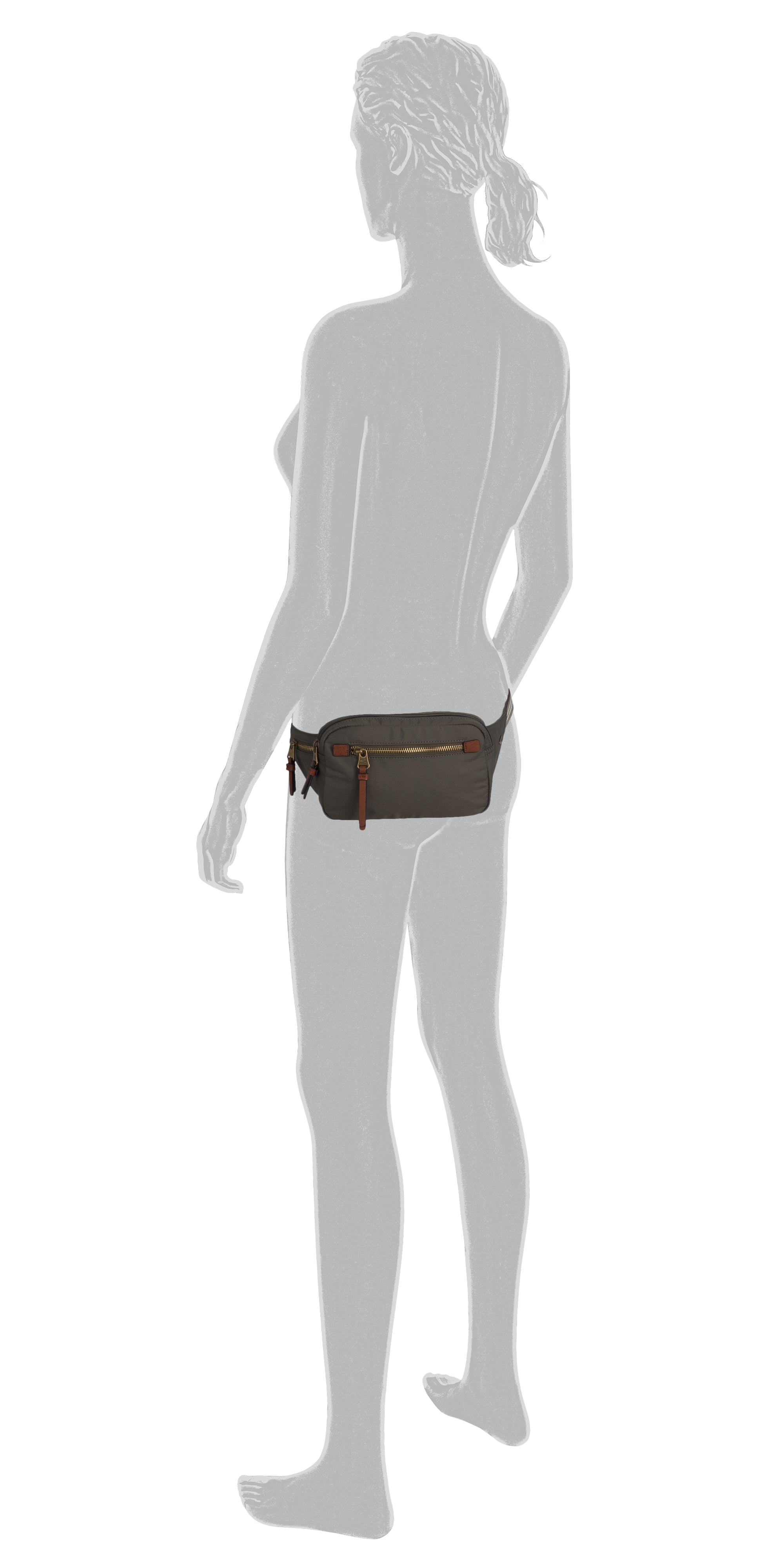 camel active Bari Gürteltasche, Khaki – Ansicht 5