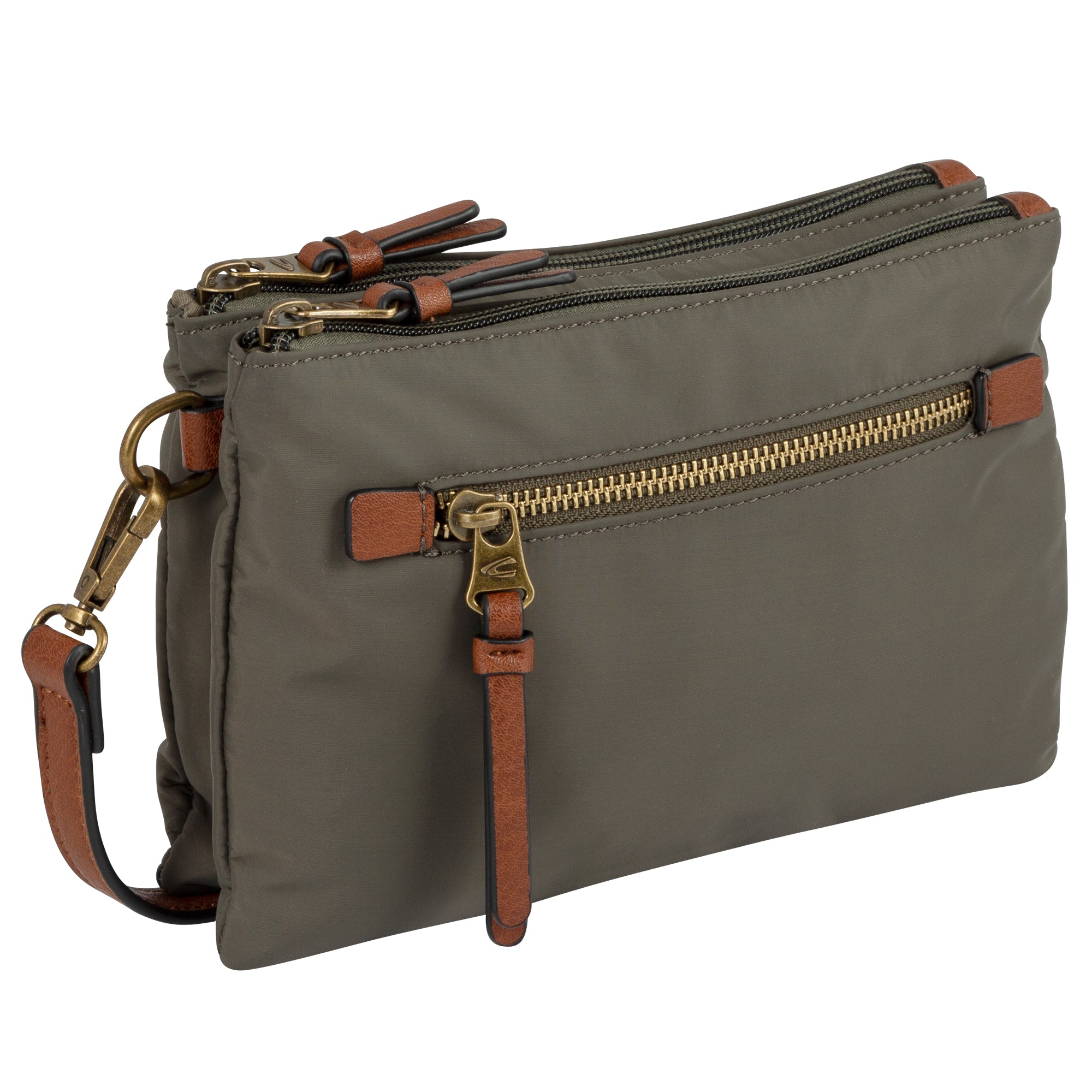 camel active Bari Umhängetasche S, Khaki – Ansicht 2