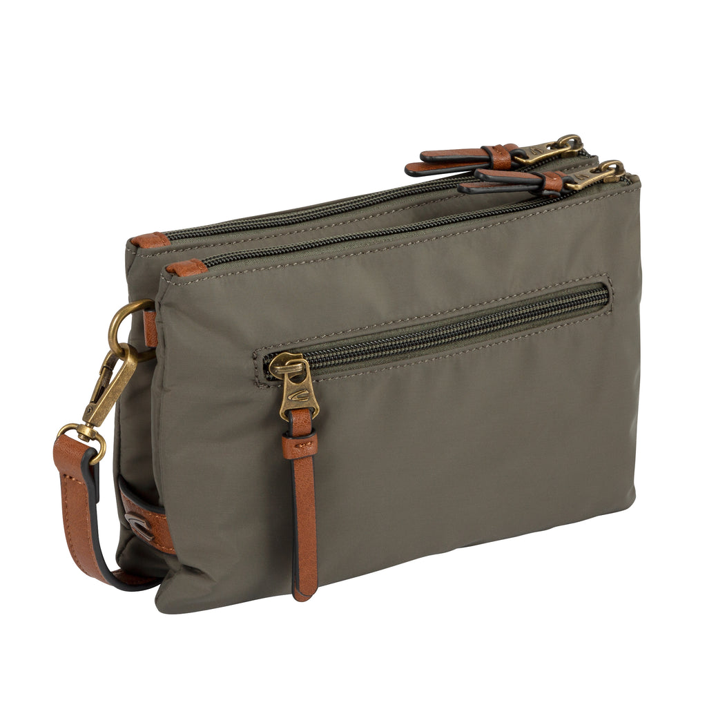 camel active Bari Umhängetasche S, Khaki – Ansicht 3