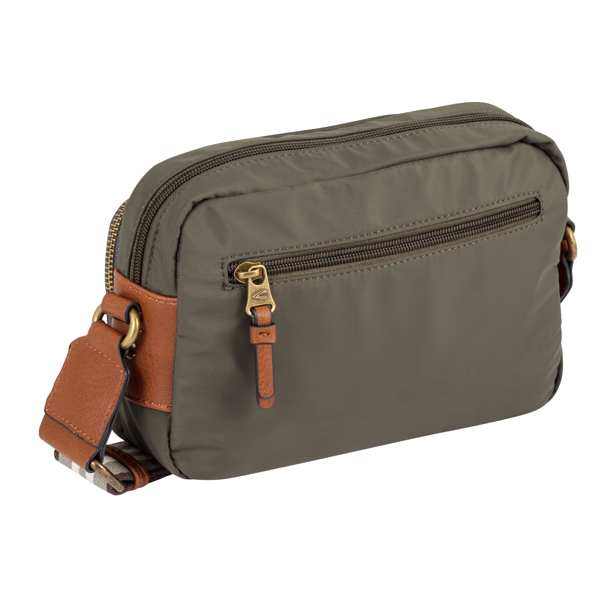 camel active Bari Umhängetasche M, Khaki – Ansicht 3