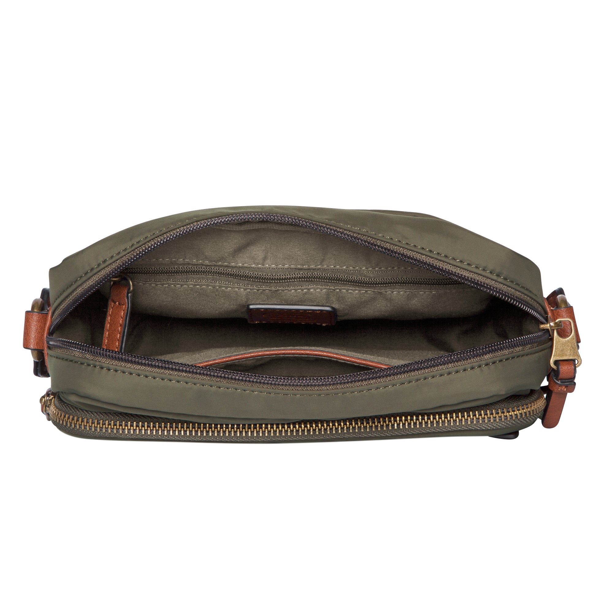 camel active Bari Umhängetasche M, Khaki – Ansicht 4