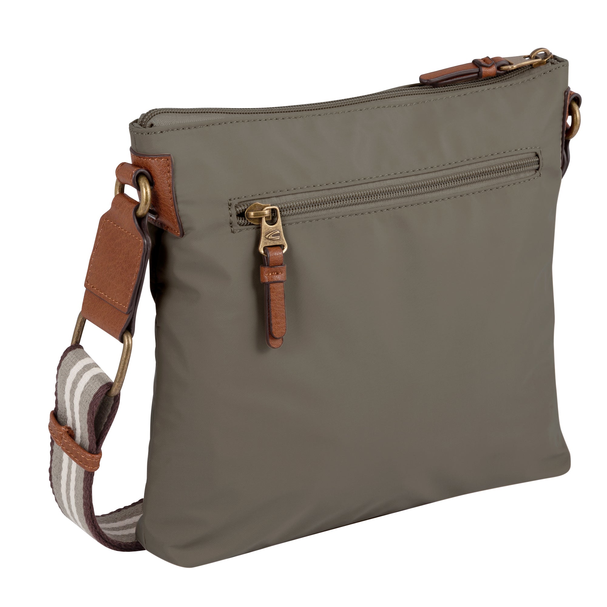 camel active Bari Umhängetasche L, Khaki – Ansicht 3